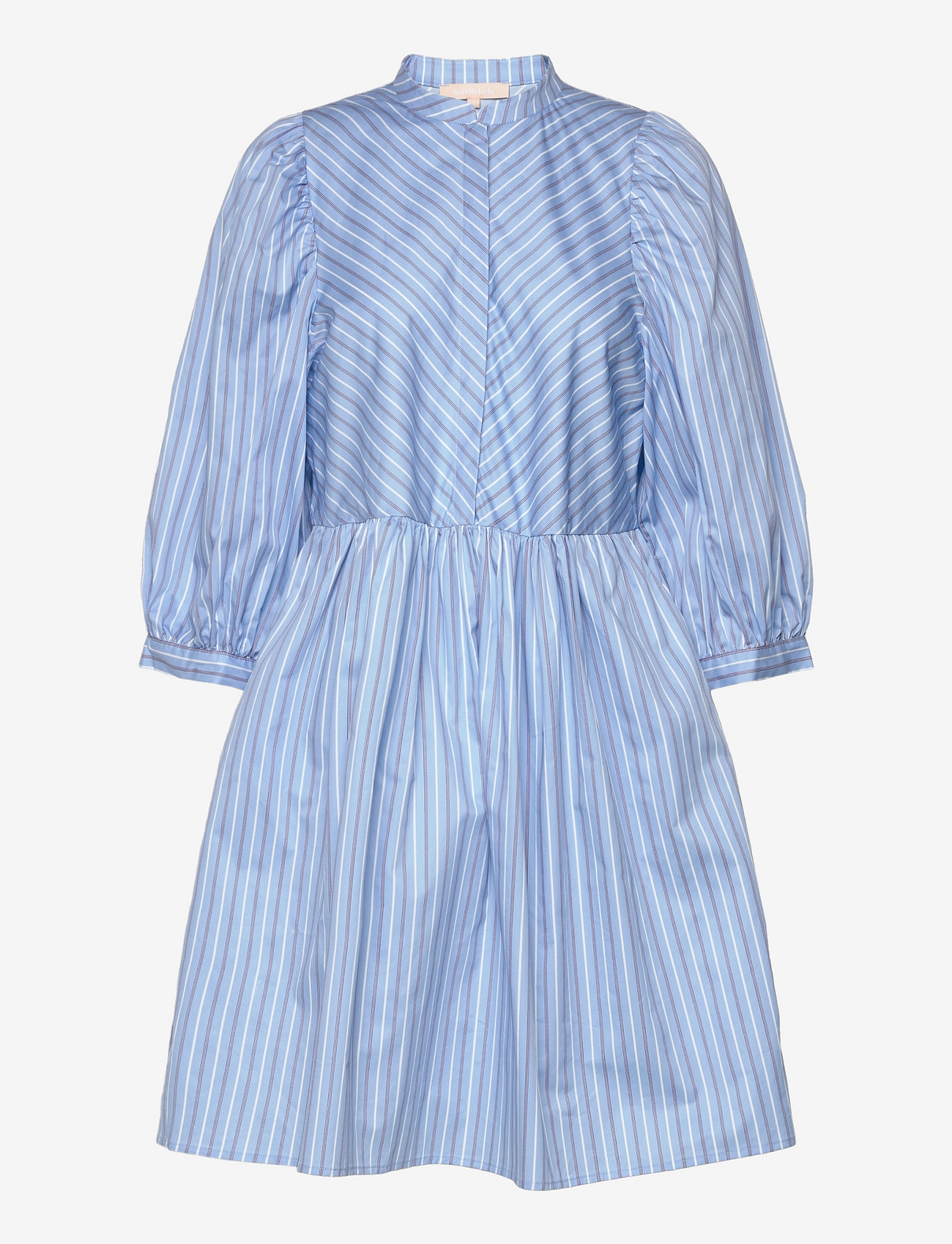 Soft Rebels - SREditta Dress - two tone stripes placid blue - 0