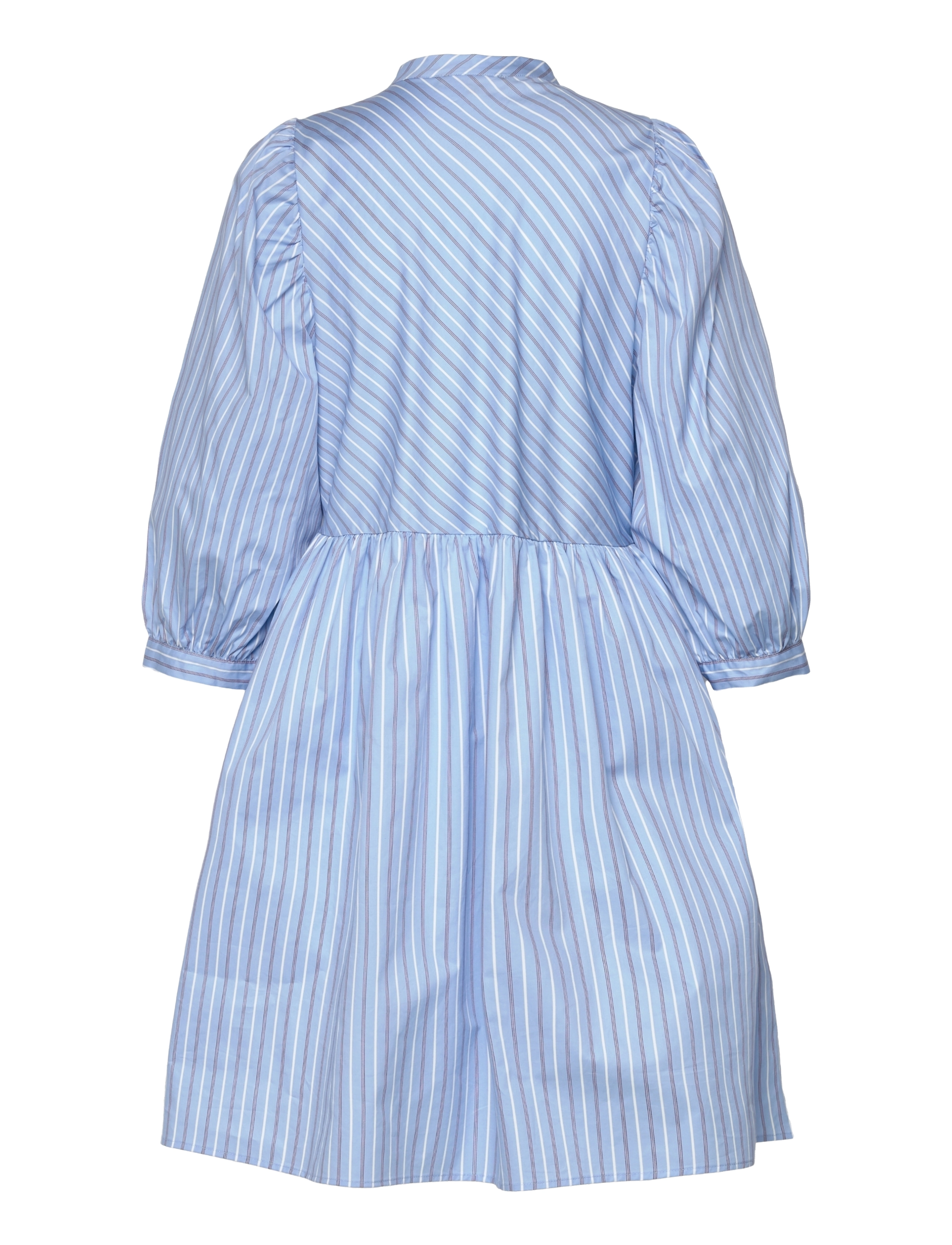 Soft Rebels - SREditta Dress - two tone stripes placid blue - 1
