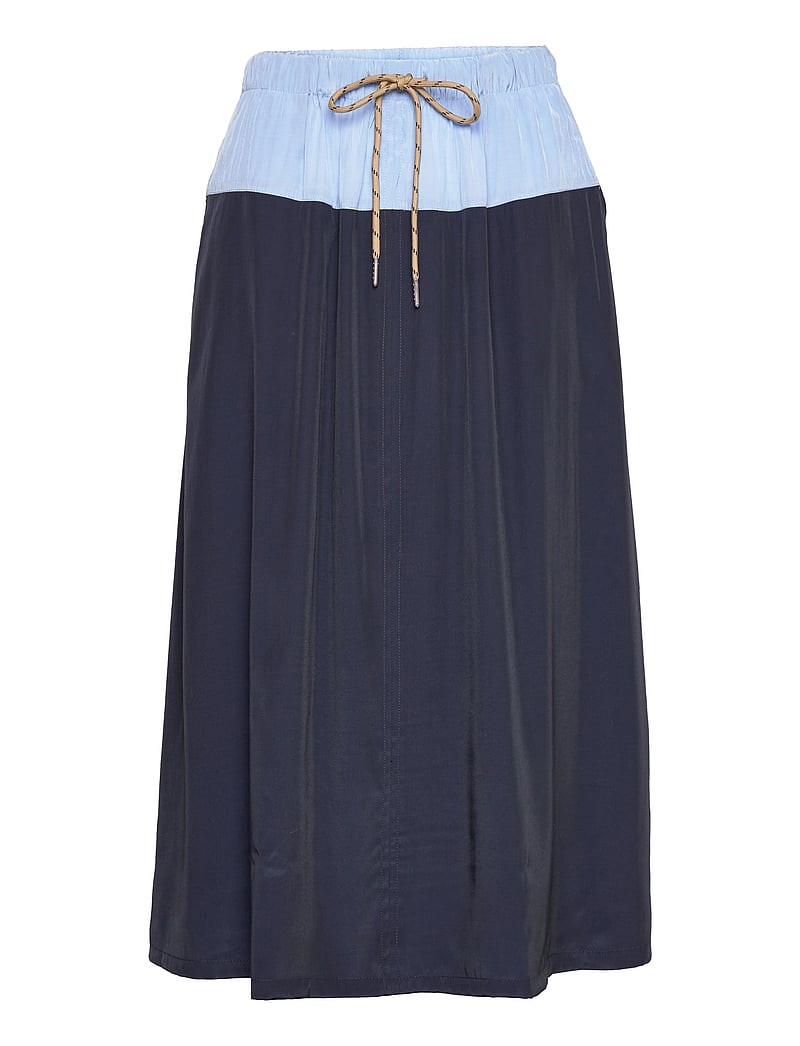 Soft Rebels - SRMajsa Midi Skirt - spódnice do kolan i midi - total eclipse - 1