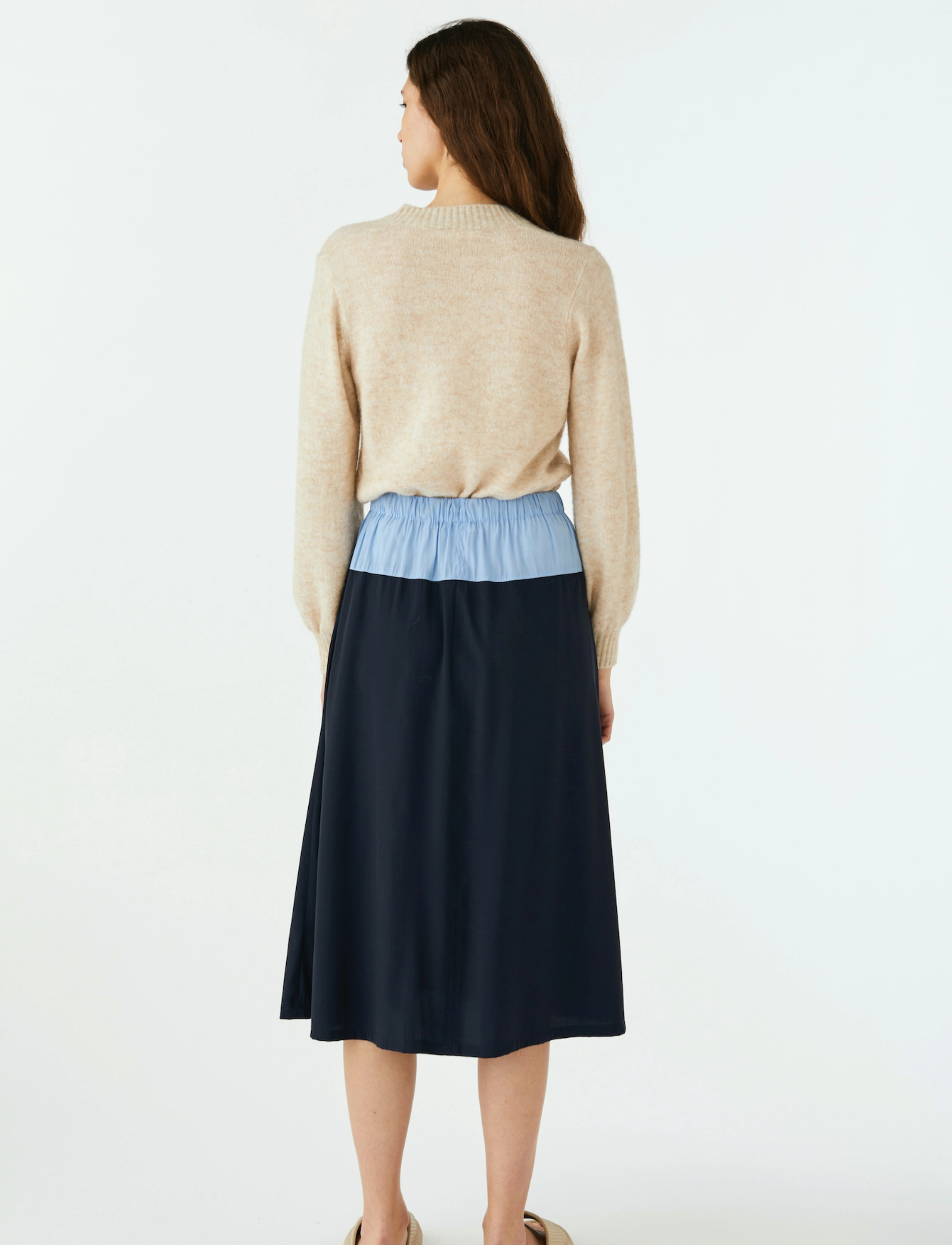 Soft Rebels - SRMajsa Midi Skirt - total eclipse - 4