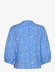 Soft Rebels - SRBriella Elma Shirt - långärmade blusar - graphic animal azure blue print - 1
