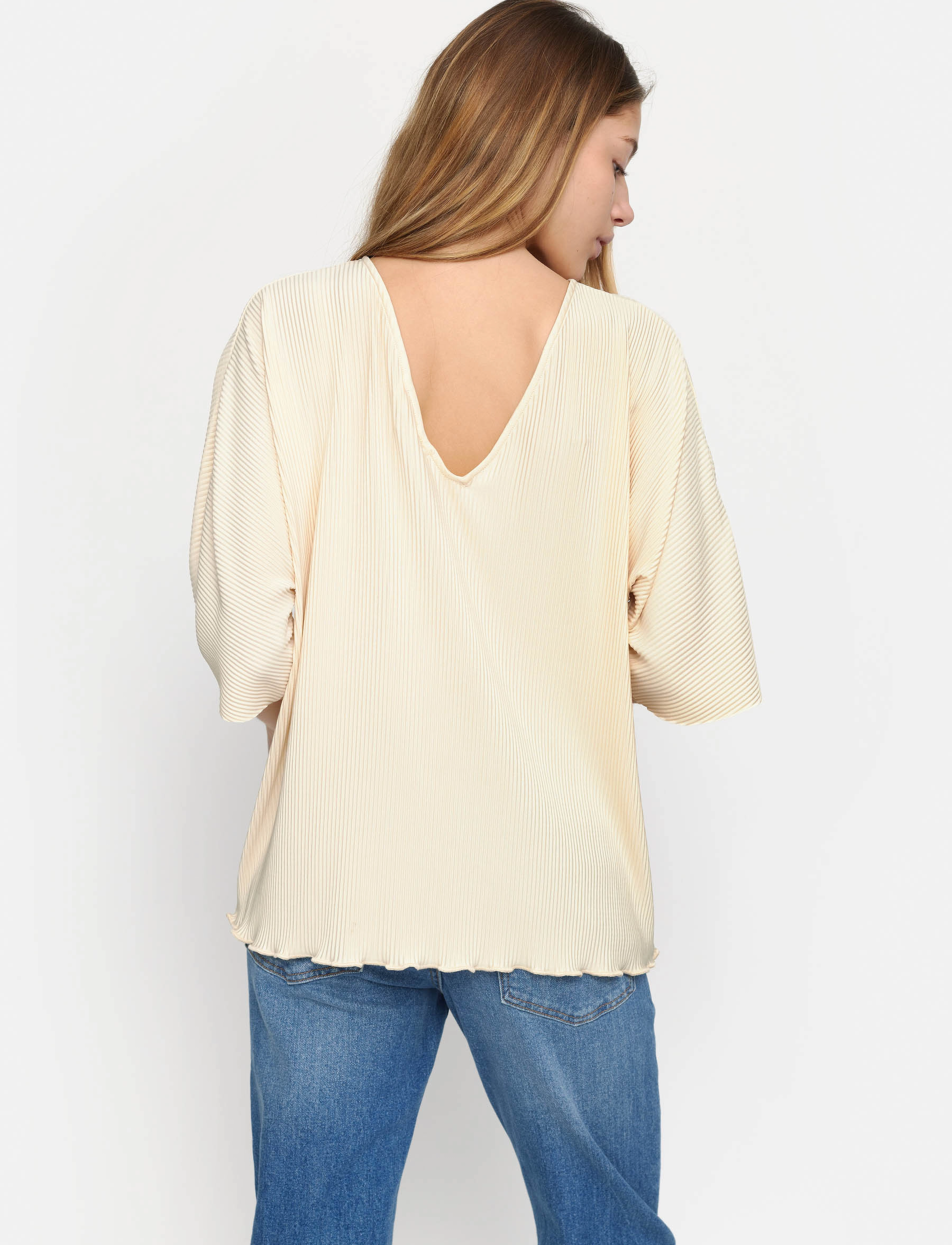 Soft Rebels - SRAsiatic Blouse - kurzämlige blusen - whitecap gray - 3