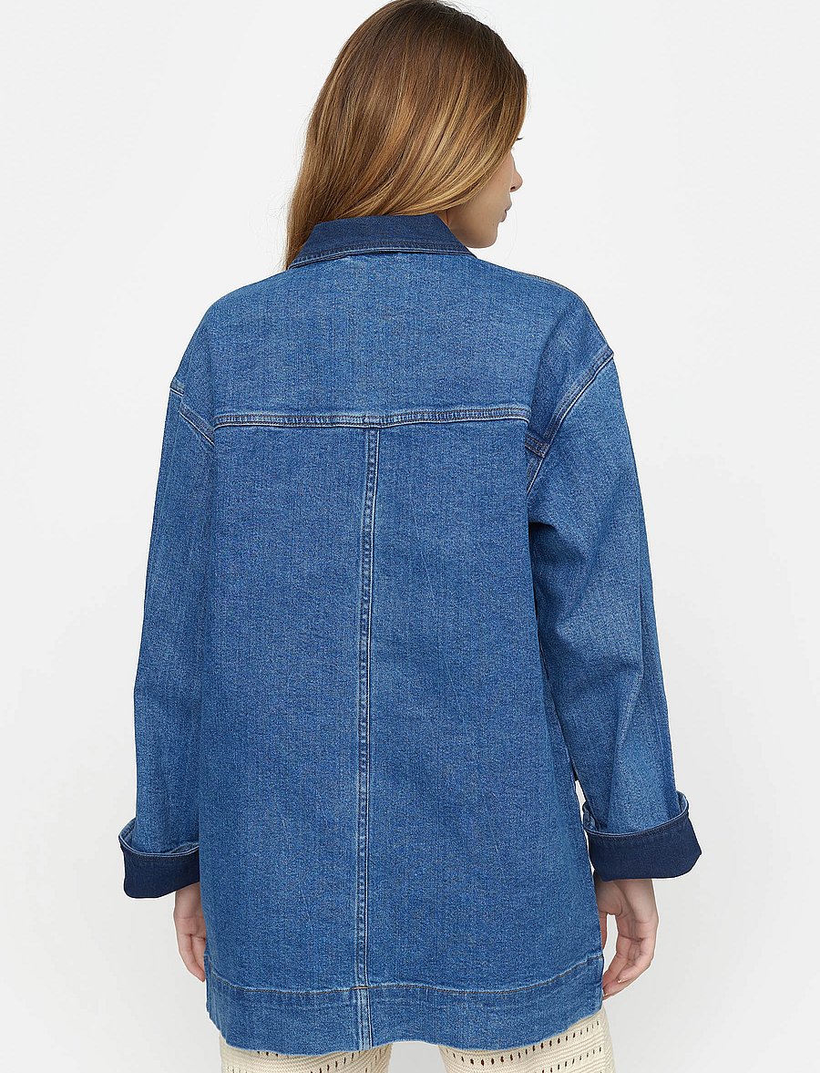 Soft Rebels - SRKiki Denim Jacket - true blue - 3