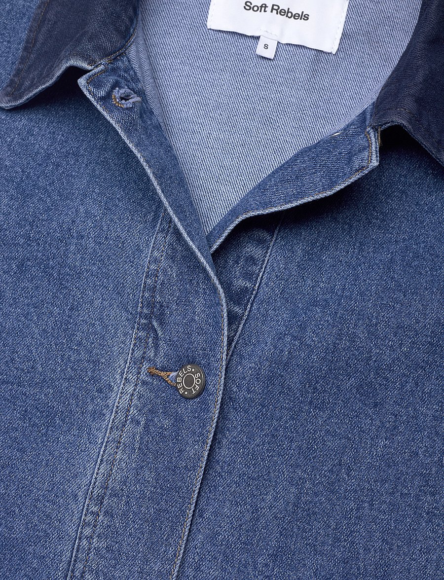 Soft Rebels - SRKiki Denim Jacket - true blue - 5