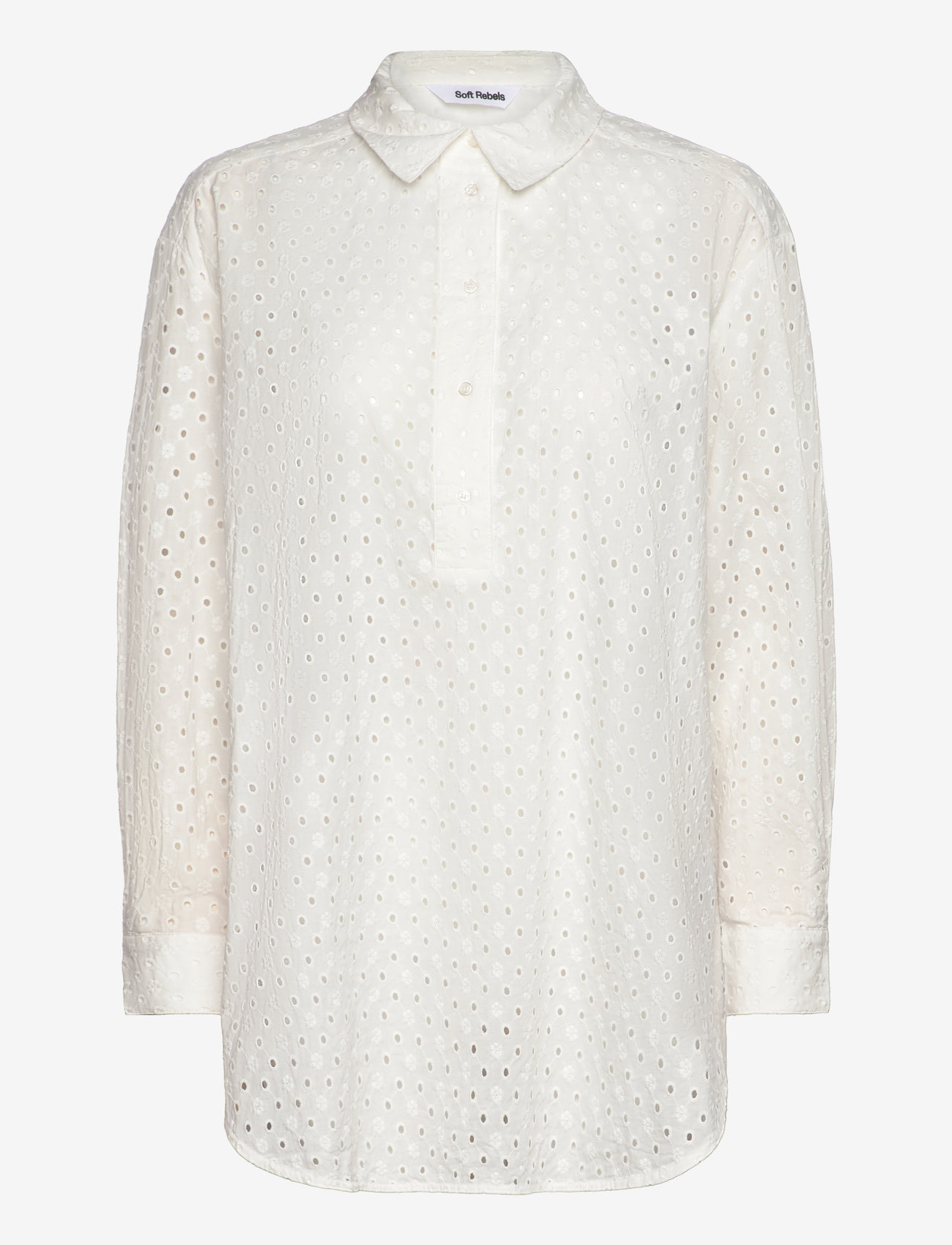 Soft Rebels - SRMarine Shirt - snow white - 1