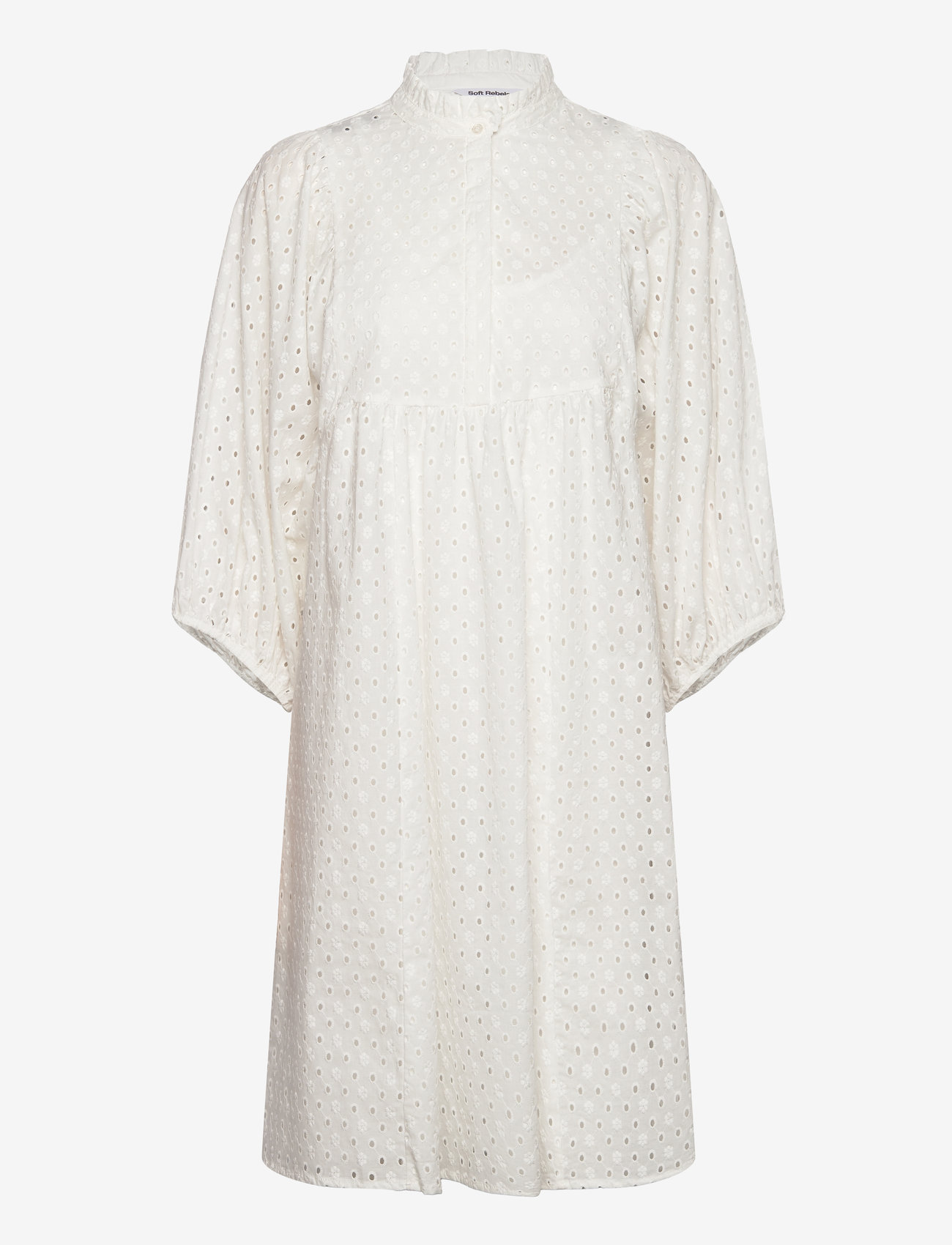 Soft Rebels - SRMarine Dress - sommerkjoler - snow white - 1