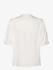 Soft Rebels - SRPansy Shirt - short-sleeved blouses - snow white - 1