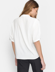 Soft Rebels - SRPansy Shirt - short-sleeved blouses - snow white - 3