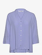 SRPansy Wide Shirt - HYDRANGEA