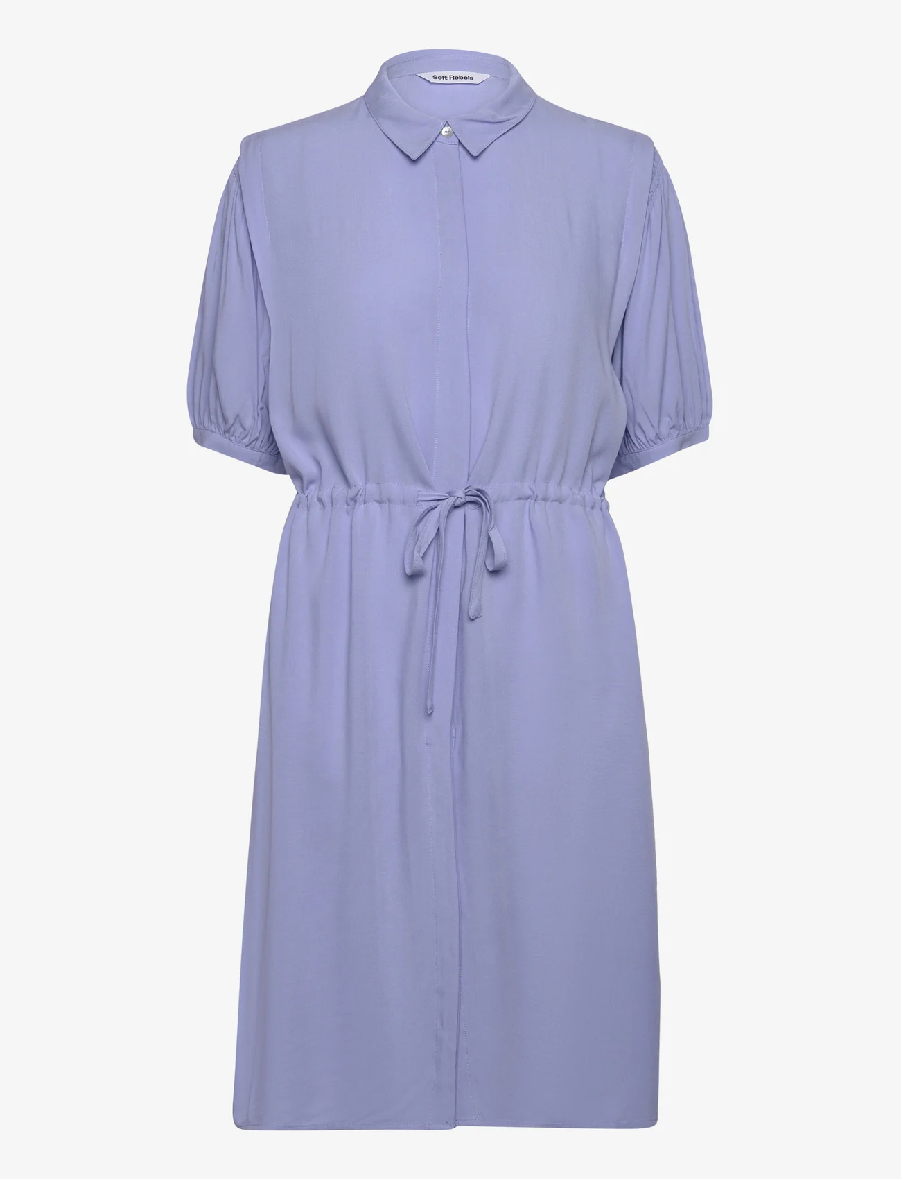 Soft Rebels - SRPansy Dress - shirt dresses - hydrangea - 0