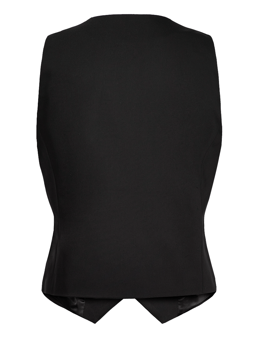 Soft Rebels - SRHibiscus Waistcoat - westen - black - 1
