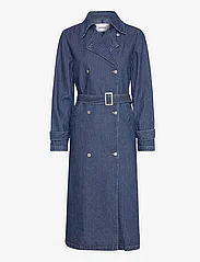Soft Rebels - SRBalsam Trenchcoat - trench coats - medium blue - 0
