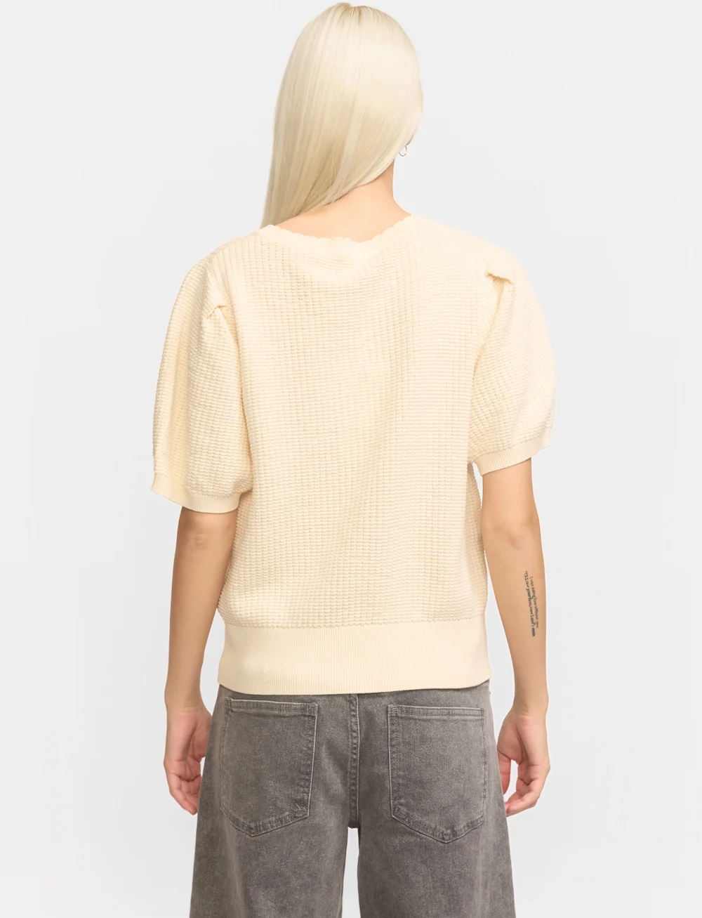 Soft Rebels - SRMay knit - džemperi - arctic wolf - 4