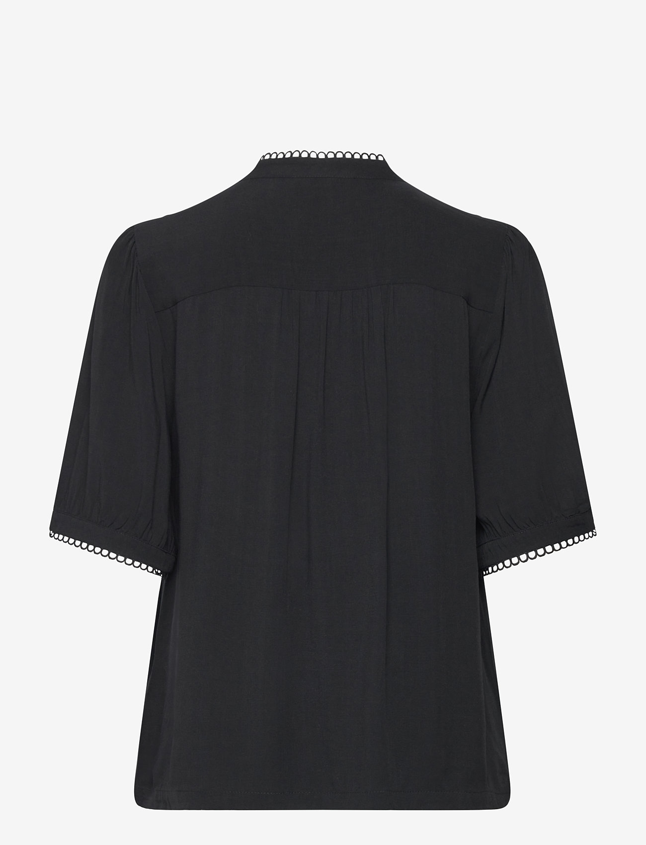 Soft Rebels - SRLinda Blouse - kortärmade blusar - black - 2