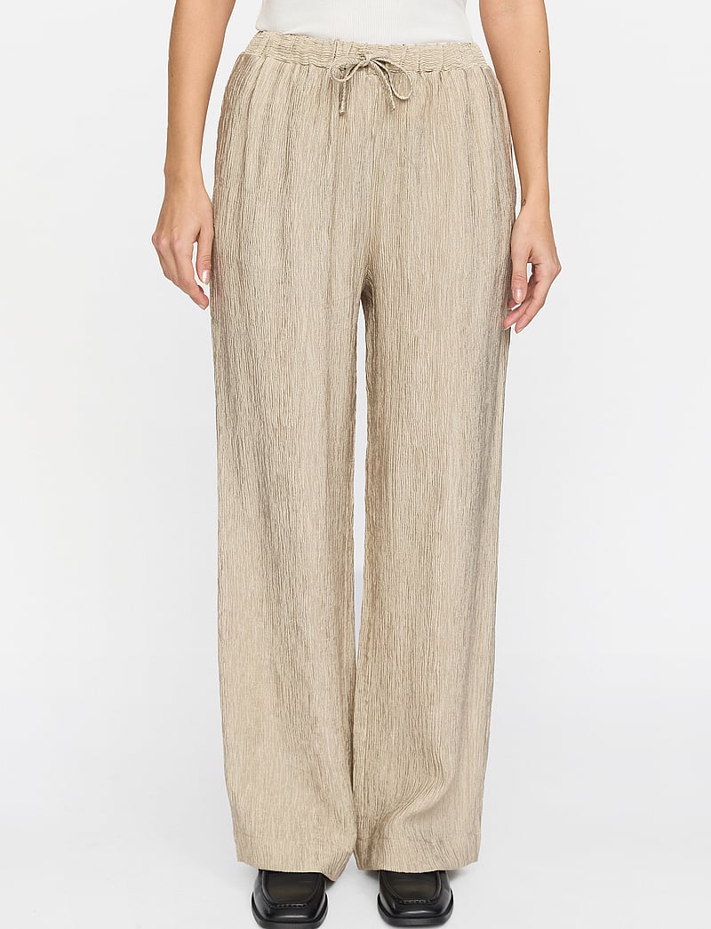 Soft Rebels - SRLottie Pant - wide leg trousers - crockery - 0