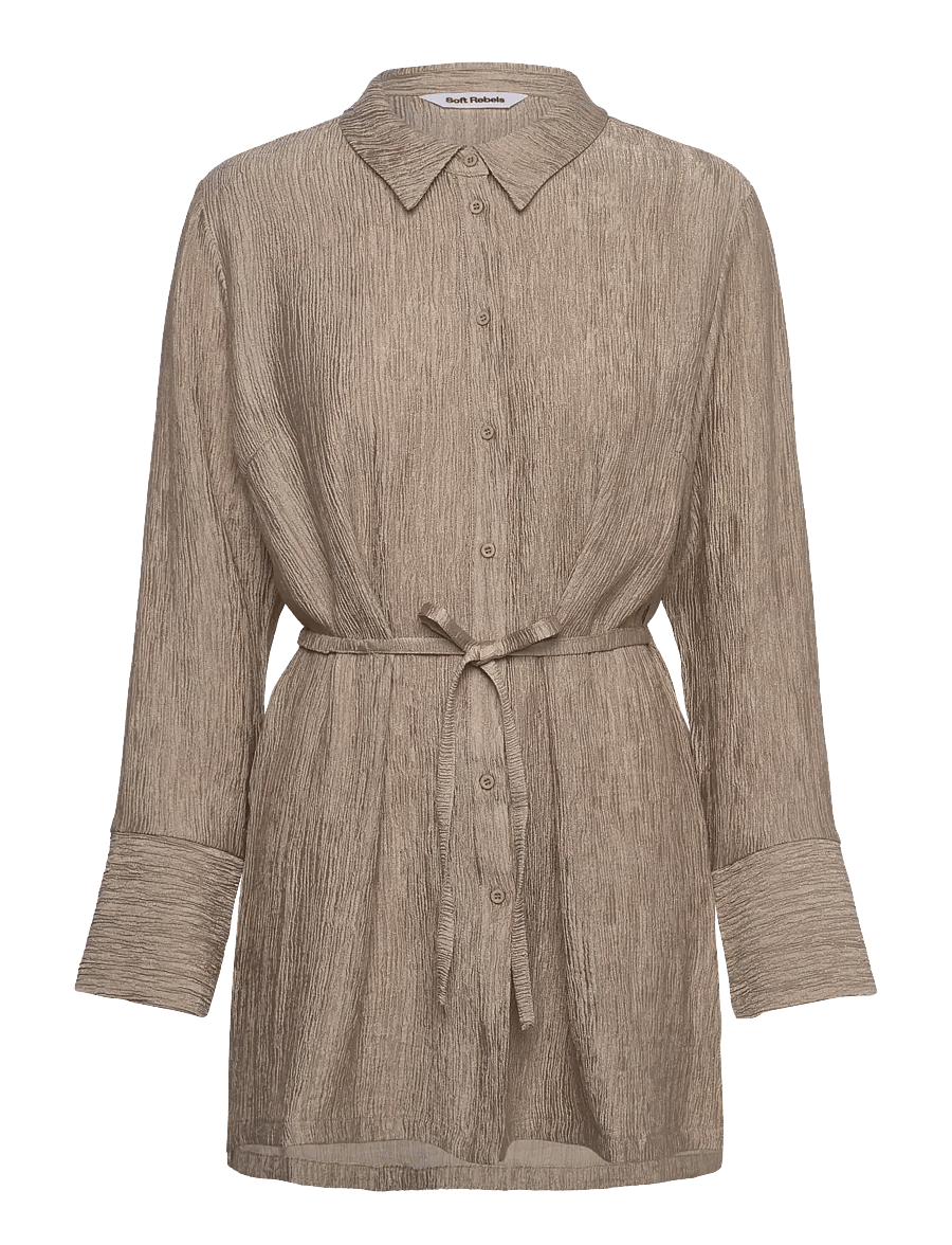 Soft Rebels - SRLottie Shirt - long sleeved blouses - crockery - 1