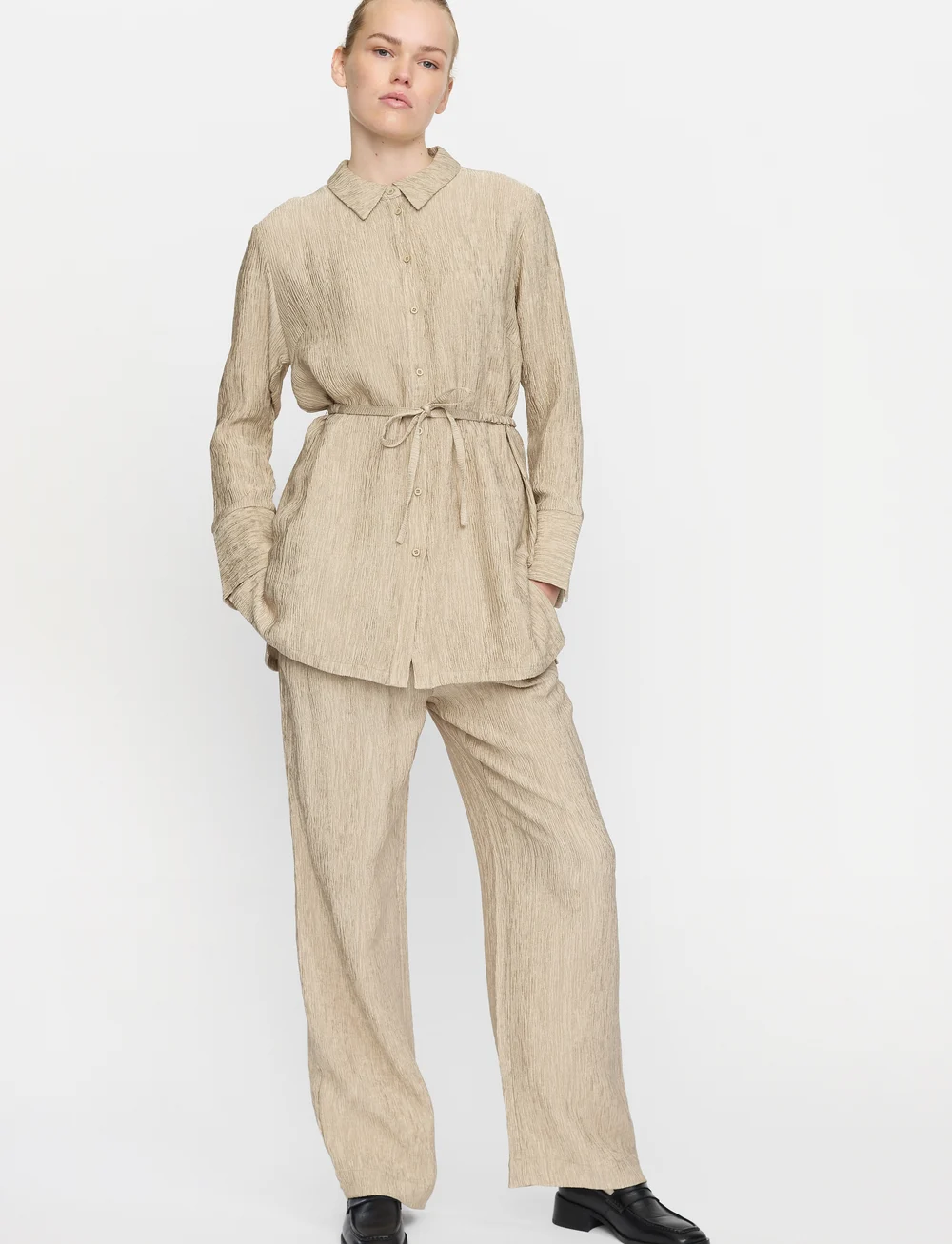 Soft Rebels - SRLottie Shirt - long sleeved blouses - crockery - 0