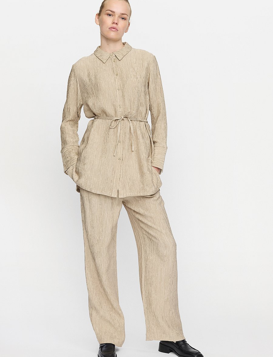 Soft Rebels - SRLottie Shirt - long sleeved blouses - crockery - 0