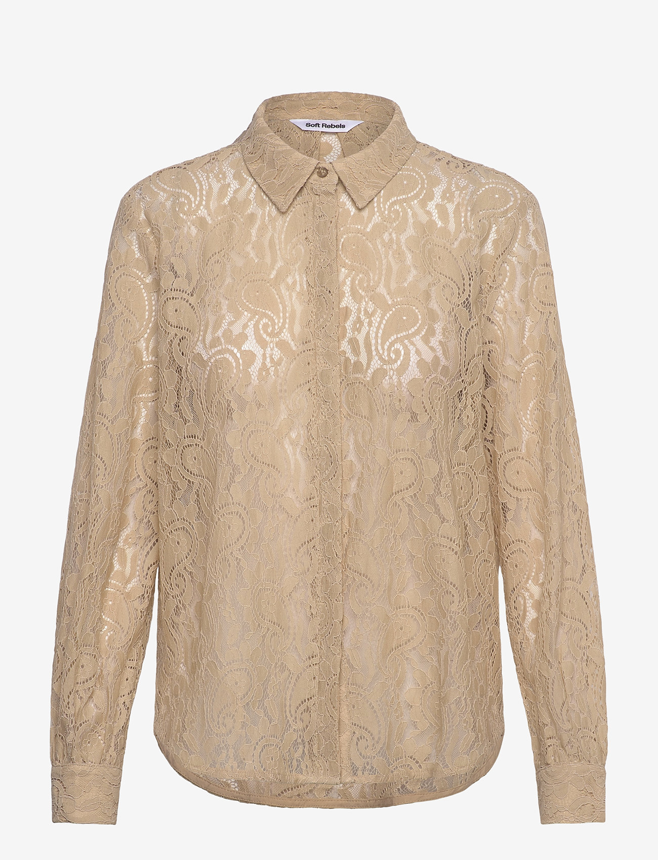 Soft Rebels - SRDion Shirt - langærmede skjorter - arctic wolf - 0