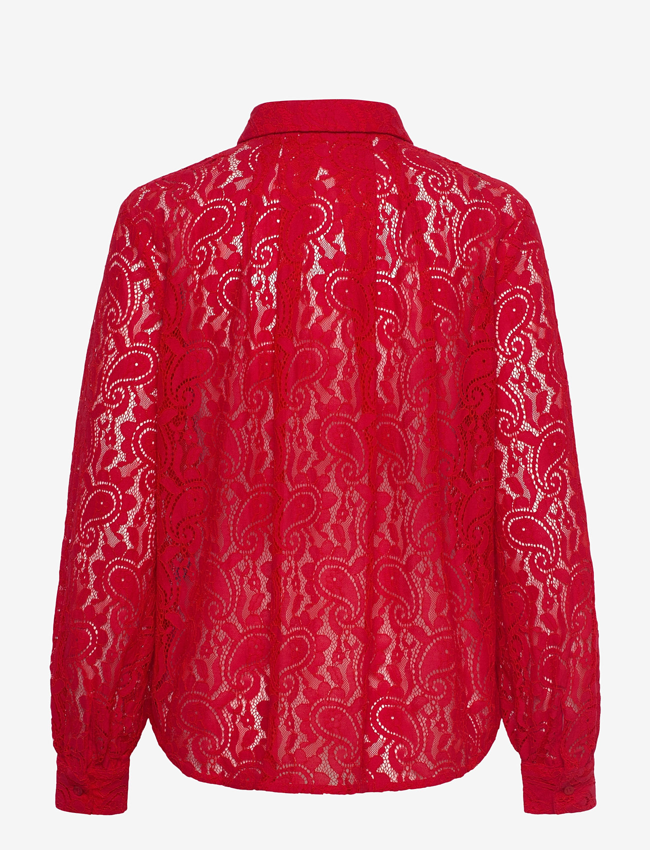 Soft Rebels - SRDion Shirt - langærmede skjorter - racing red - 1