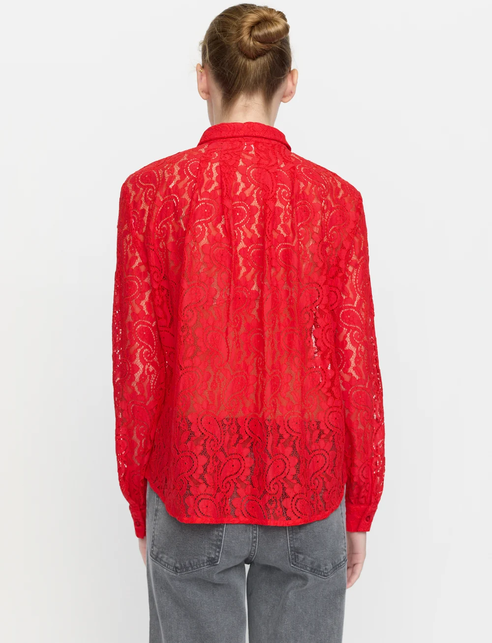 Soft Rebels - SRDion Shirt - pikkade varrukatega särgid - racing red - 4