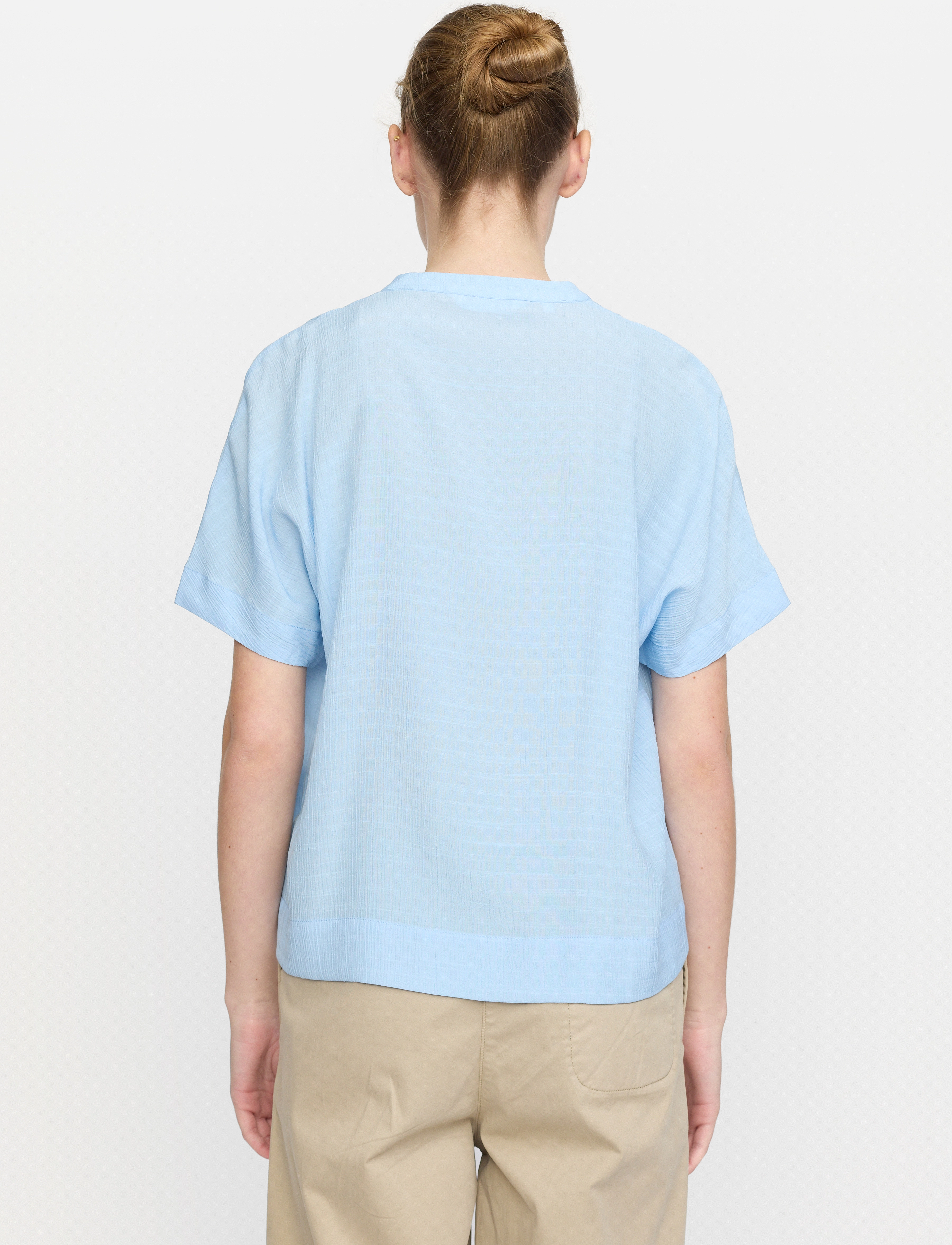 Soft Rebels - SRBailey SS Blouse - kortermede bluser - windsurfer - 4