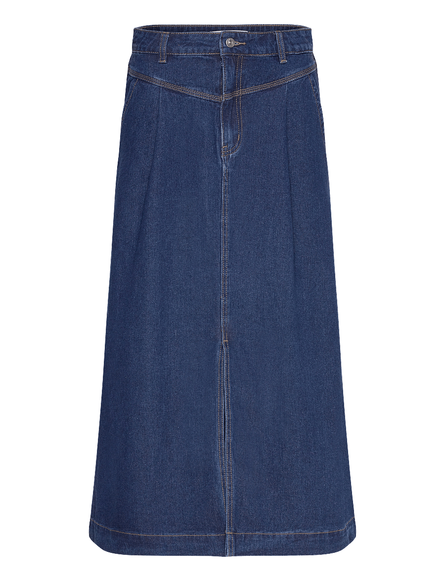 Soft Rebels - SRZoey Skirt - jeansröcke - rinse wash - 1