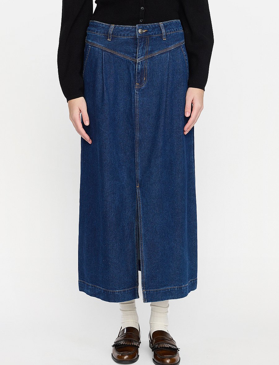 Soft Rebels - SRZoey Skirt - jeansröcke - rinse wash - 0