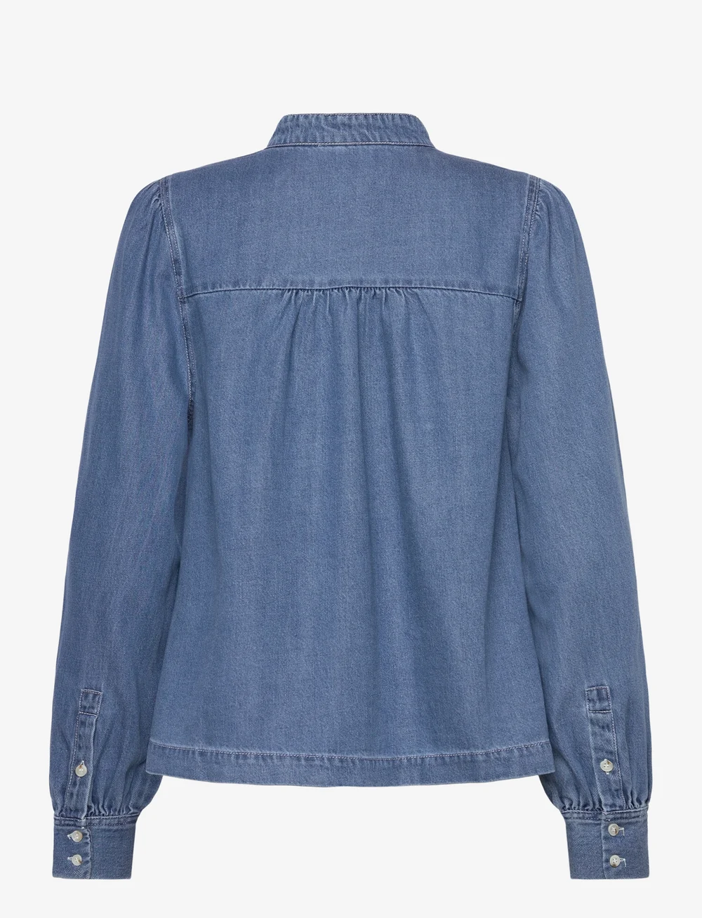 Soft Rebels - SRChristy Blouse - denimskjorter - greyish light blue - 2