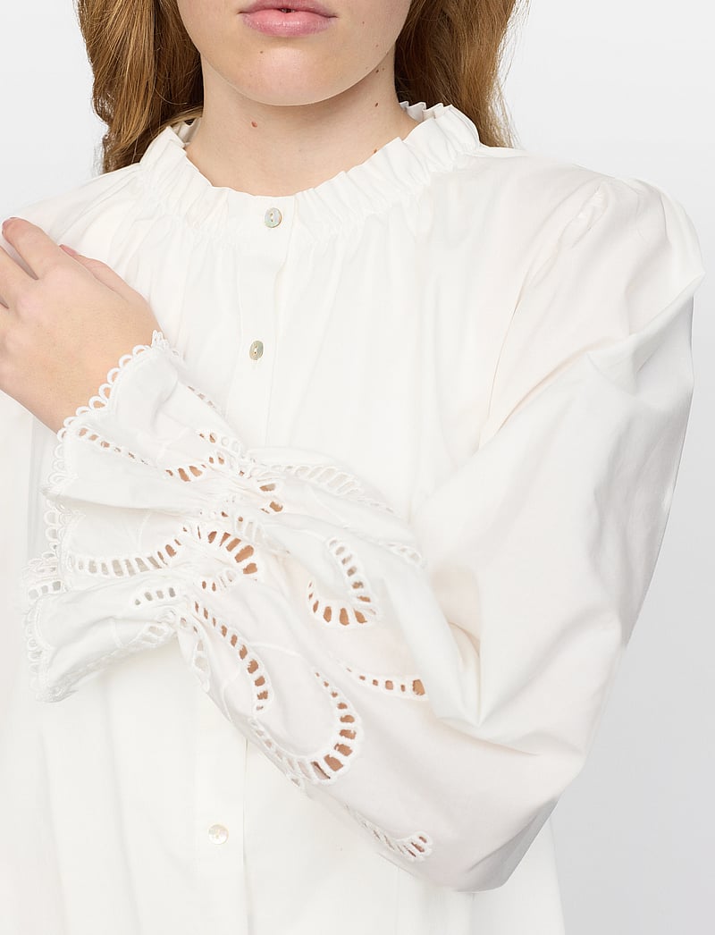 Soft Rebels - SRDemi shirt - koszule z długimi rękawami - snow white - 3