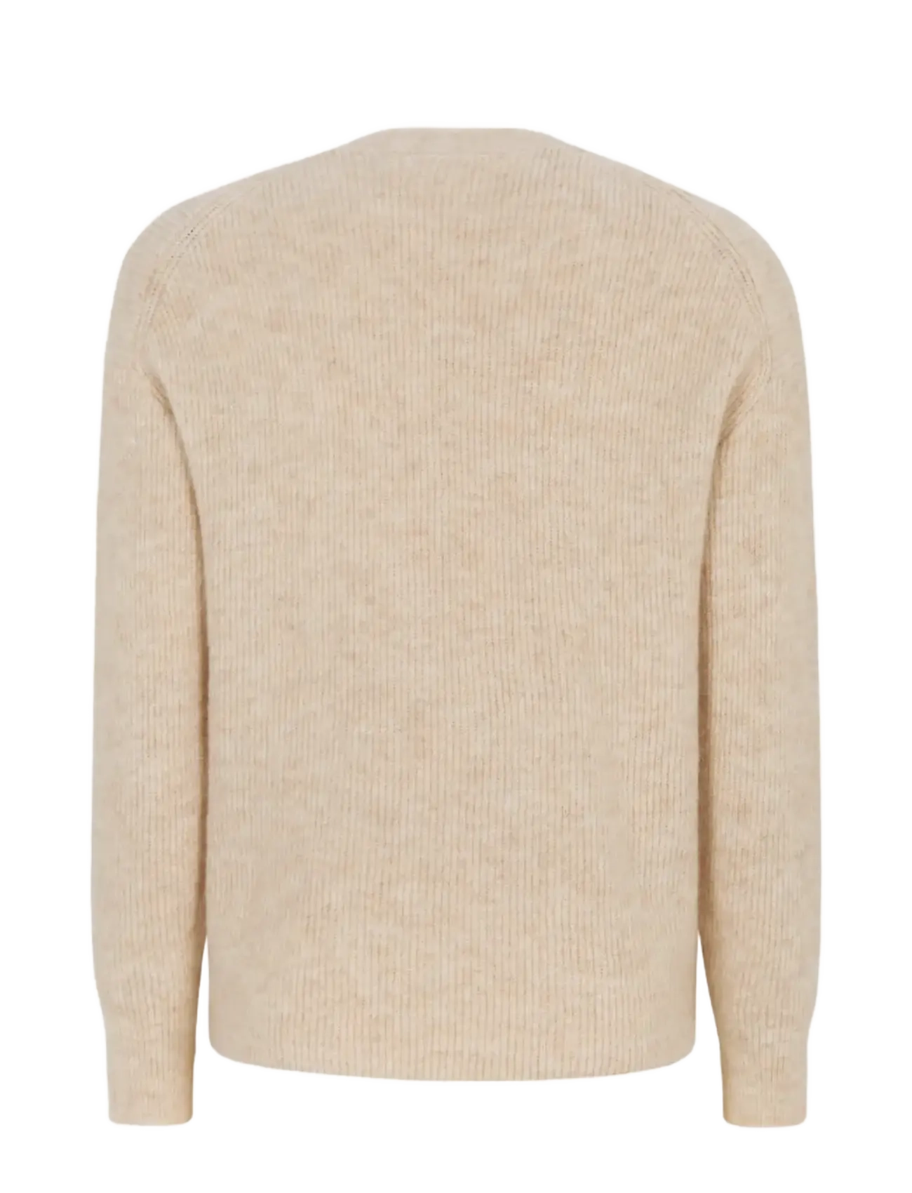 Soft Rebels - SRAlliy Cardigan Knit RWS - kardiganai - wood ash melange - 2