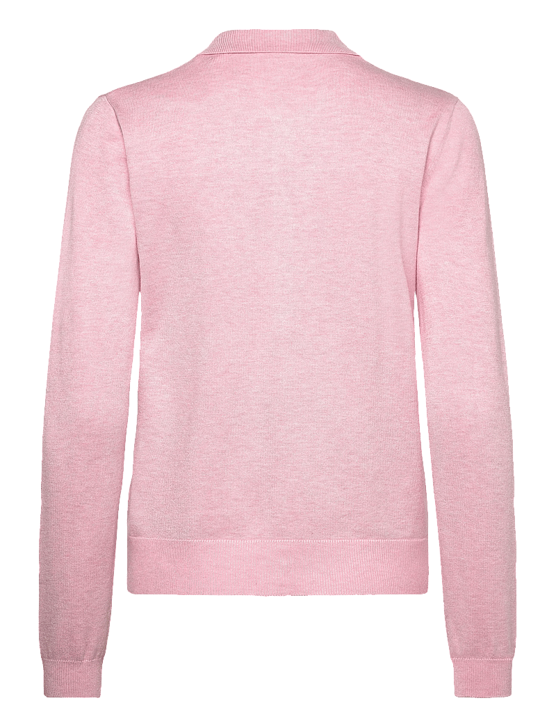 Soft Rebels - SRMarla Collar Cardigan Knit - cardigans - 196 bleached mauve melange - 2