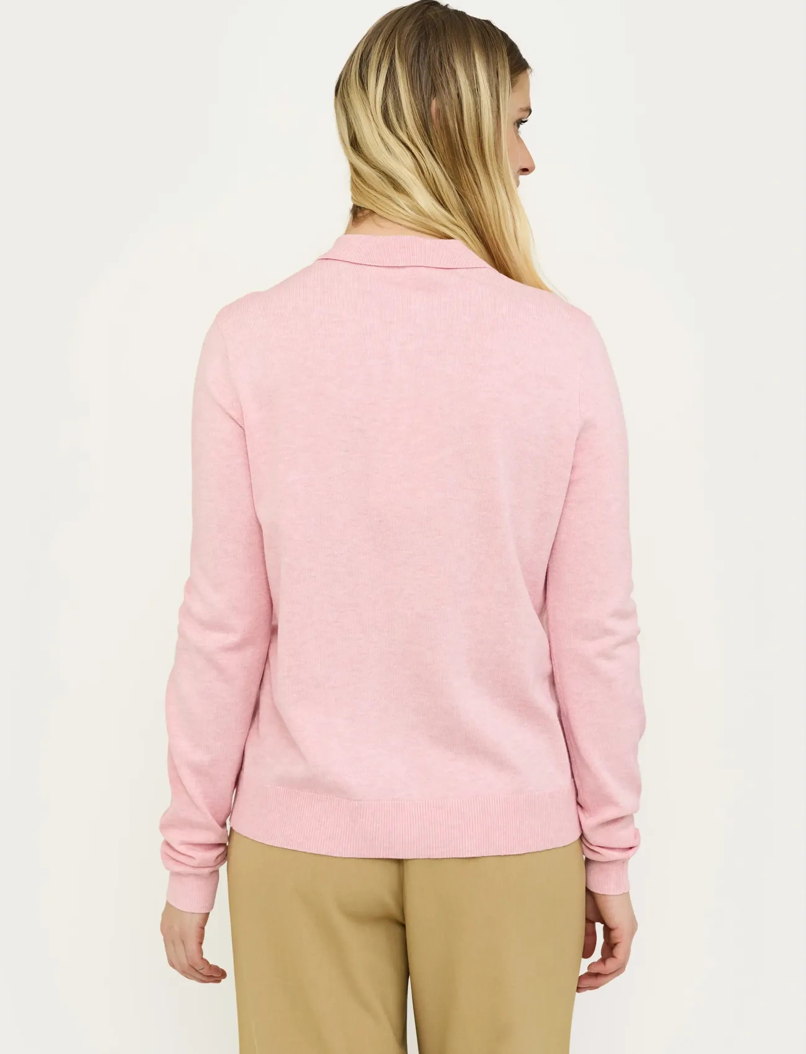 Soft Rebels - SRMarla Collar Cardigan Knit - kardiganid - 196 bleached mauve melange - 3