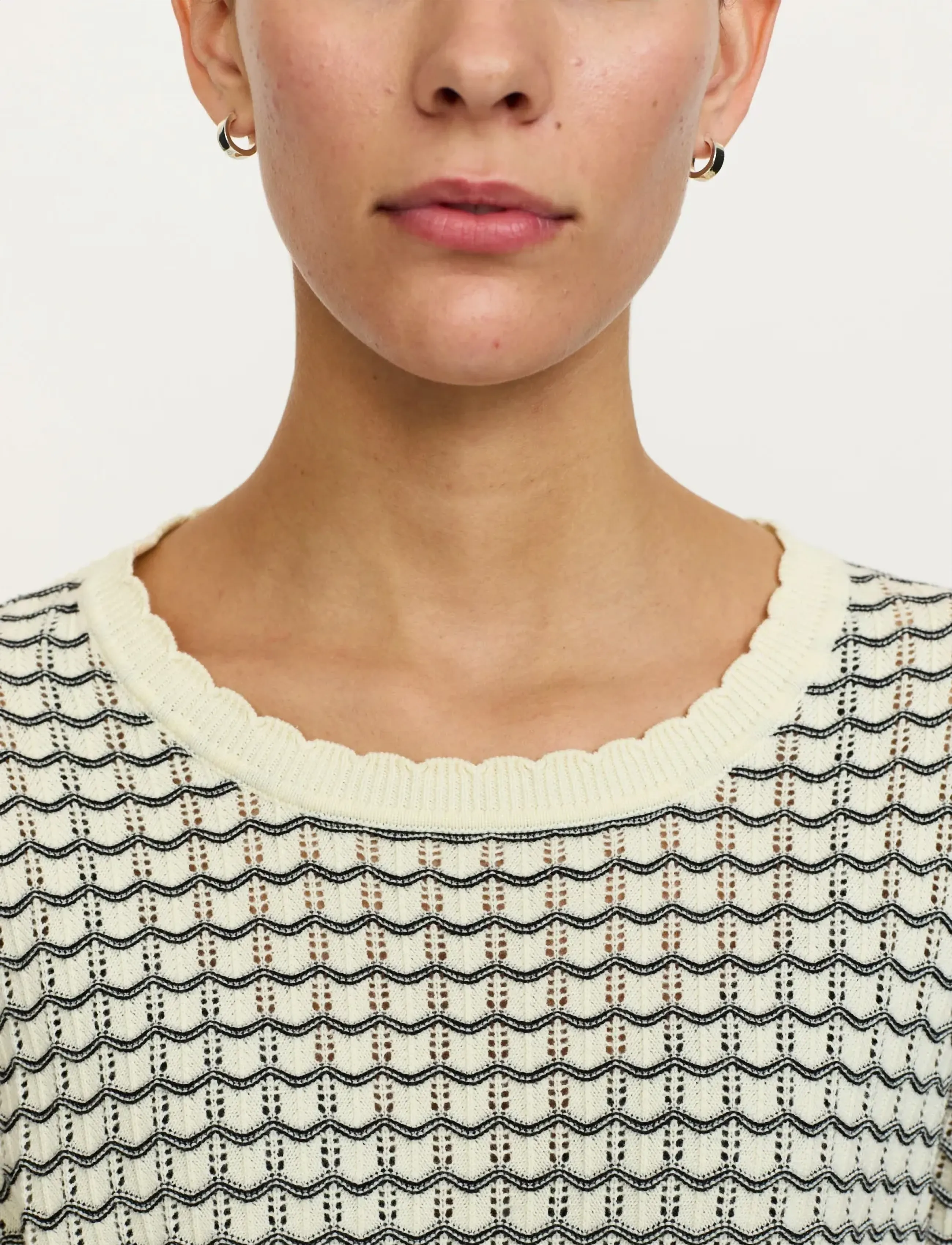 Soft Rebels - SRMayan Knit - pullover - 272 arctic wolf - 4