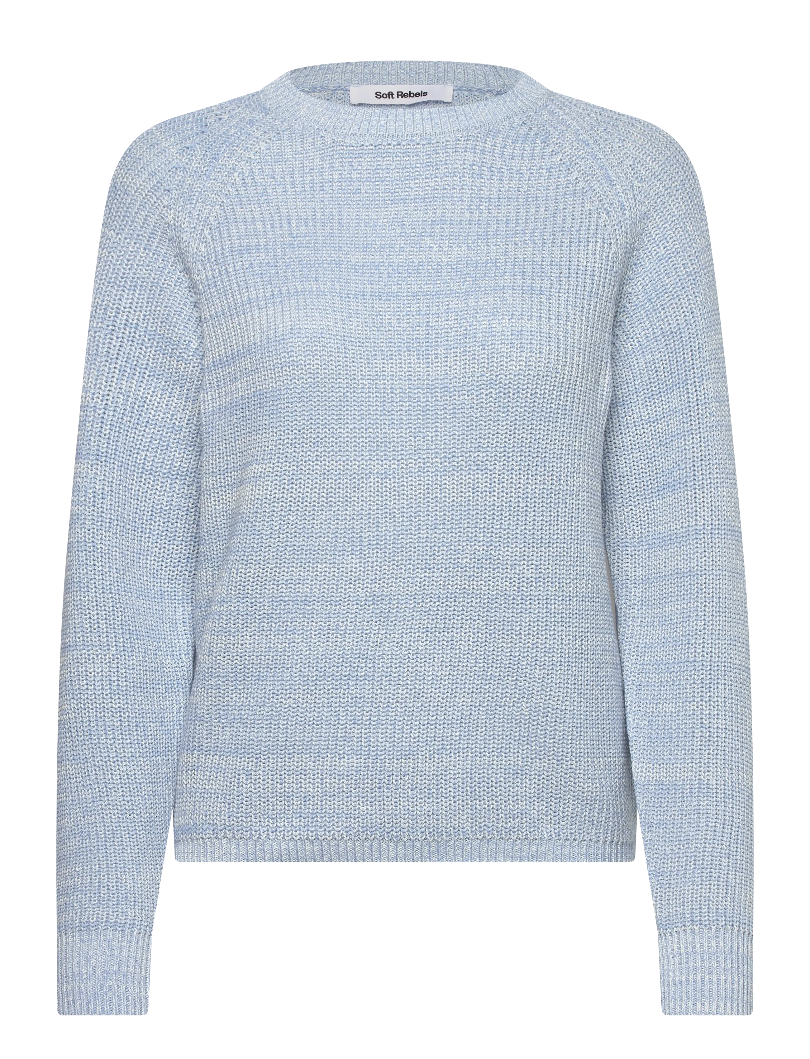 SOFT REBELS Srrosetta Knit Blau - L - Damen