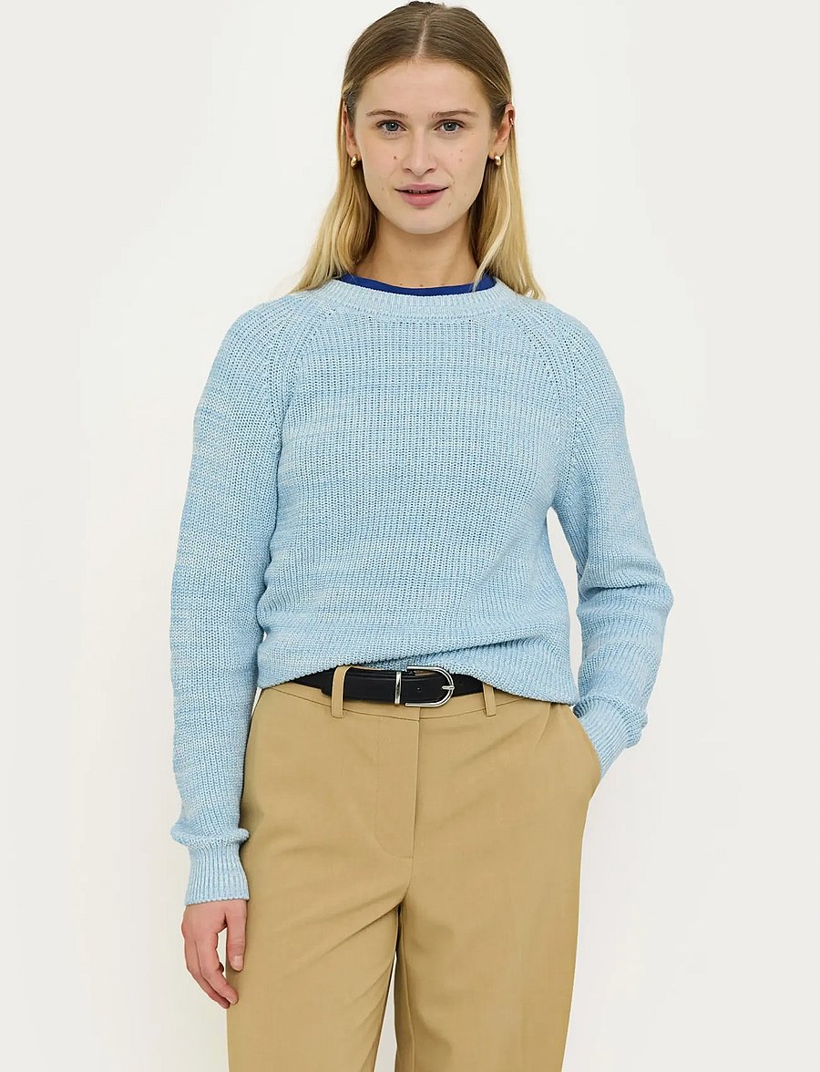 Soft Rebels - SRRosetta knit - gebreide truien - 678 windsurfer - 0