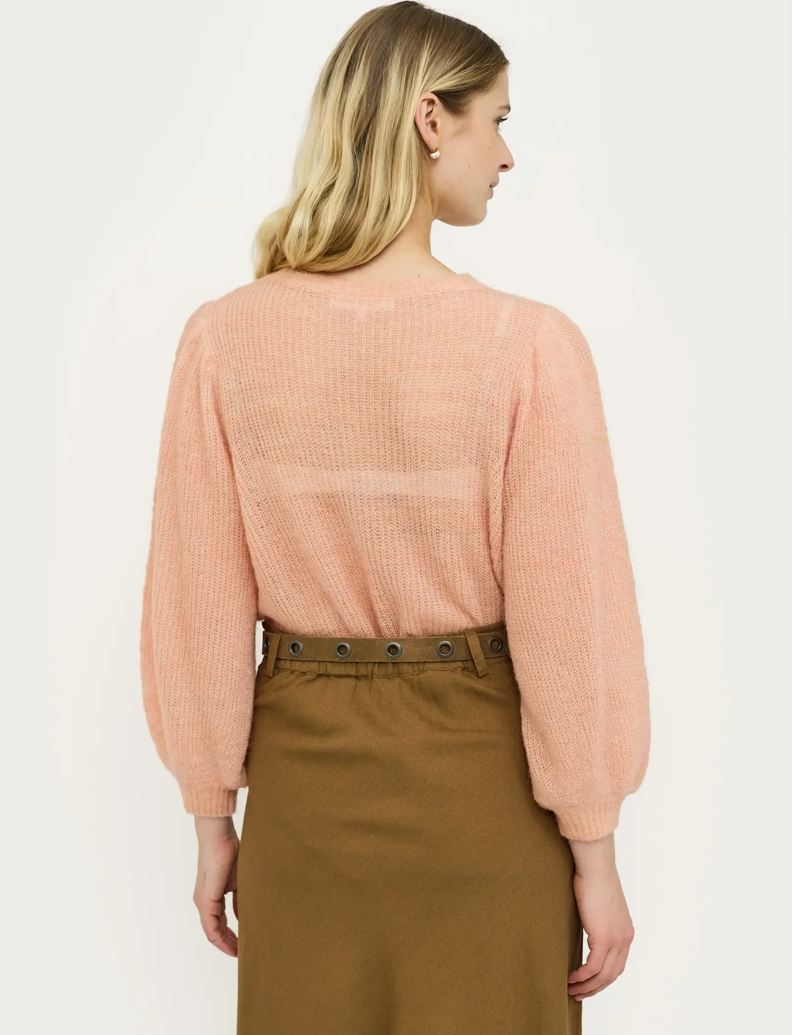 Soft Rebels - SRTrish knit - jumpers - cafe crÉme - 3