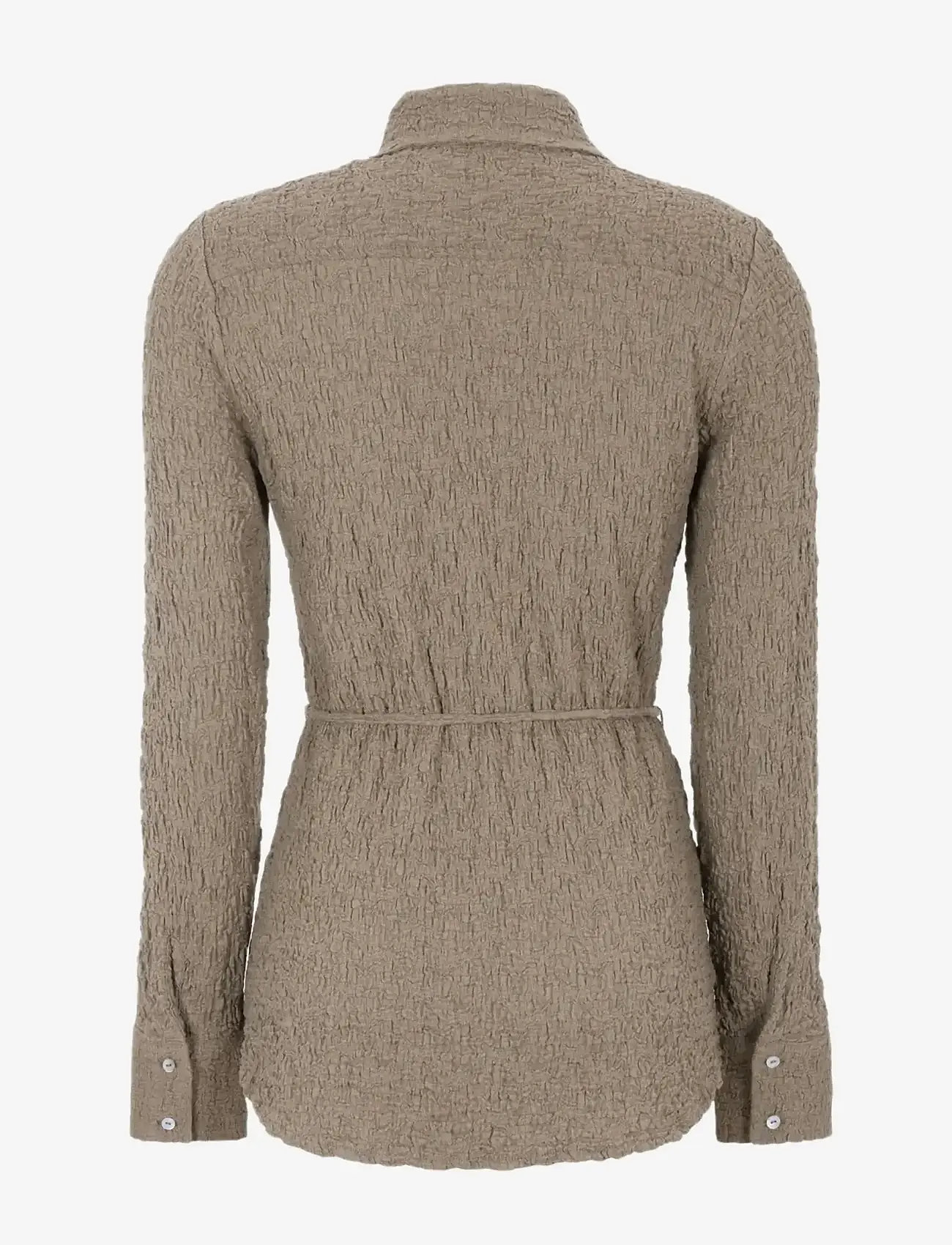 Soft Rebels - SRBallina shirt - langærmede skjorter - greige - 2