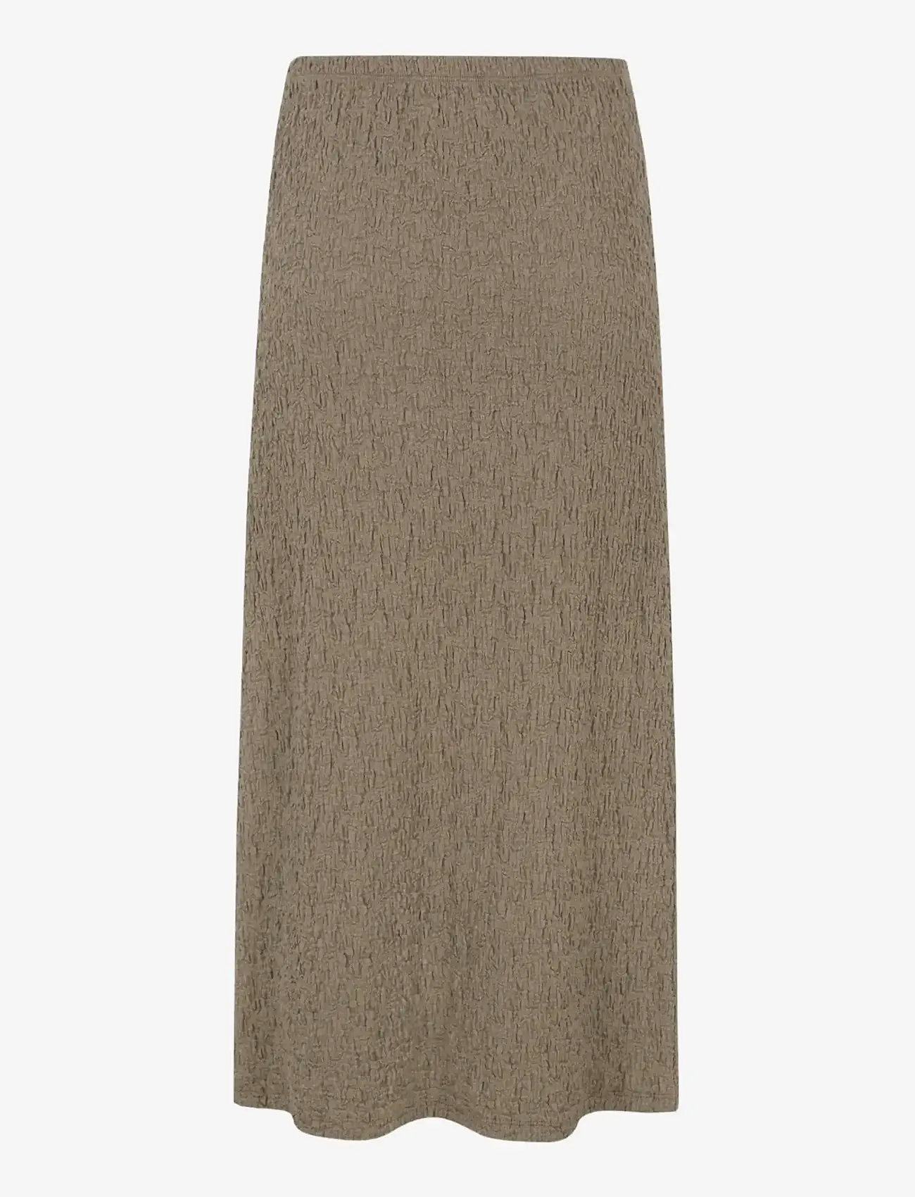 Soft Rebels - SRBallina Midi Skirt - strikkede nederdele - greige - 2