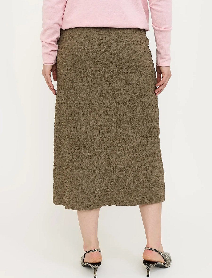 Soft Rebels - SRBallina Midi Skirt - prjónapils - greige - 3