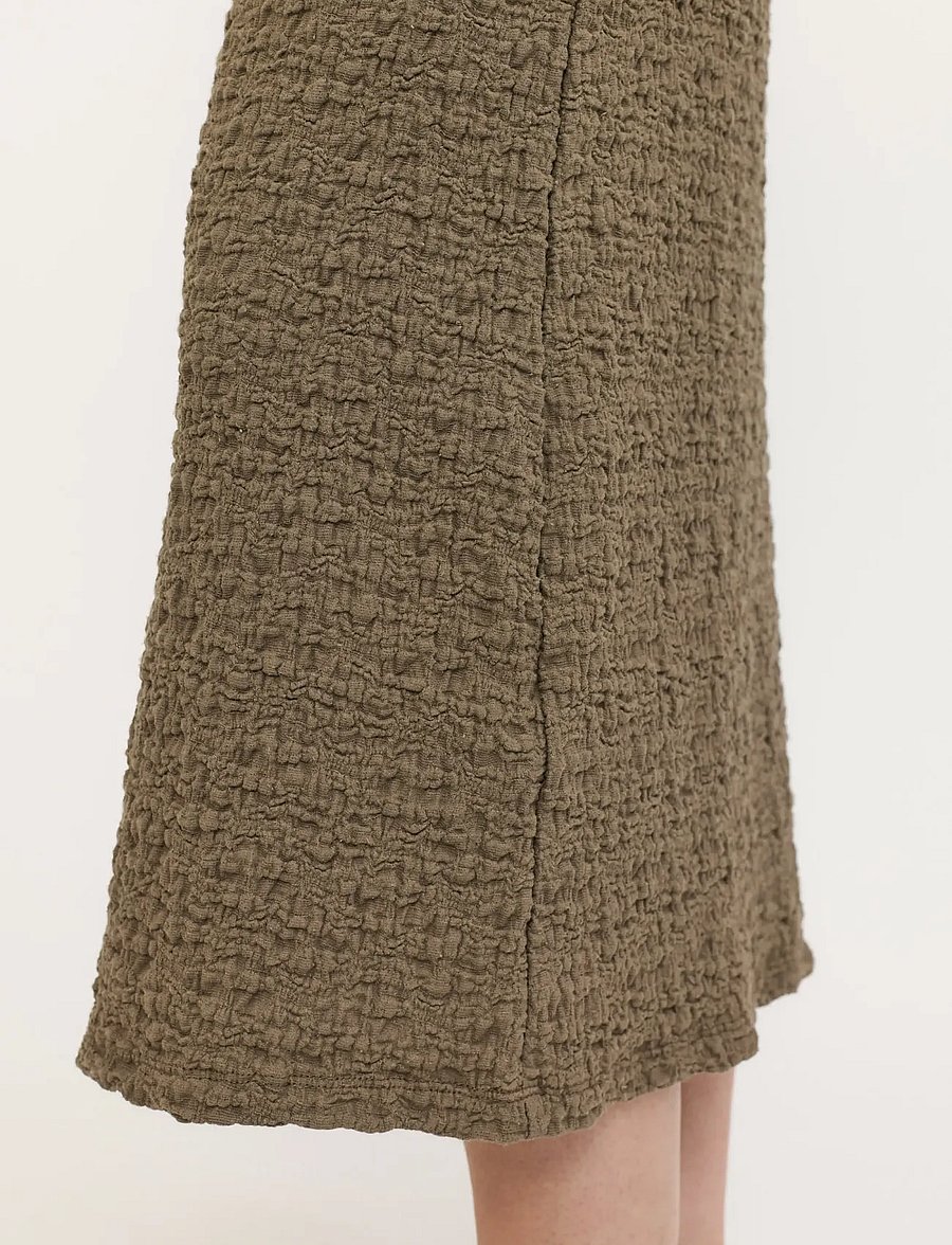 Soft Rebels - SRBallina Midi Skirt - prjónapils - greige - 4