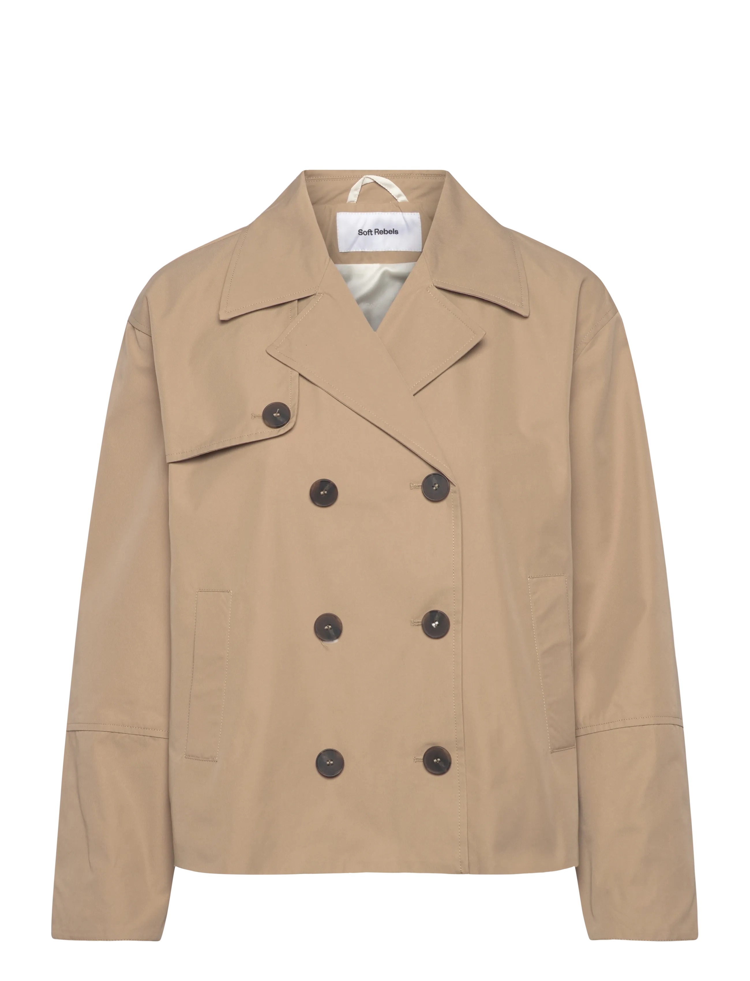 Soft Rebels SRLeura Jacket - Soft Rebels - TRAVERTINE / beige