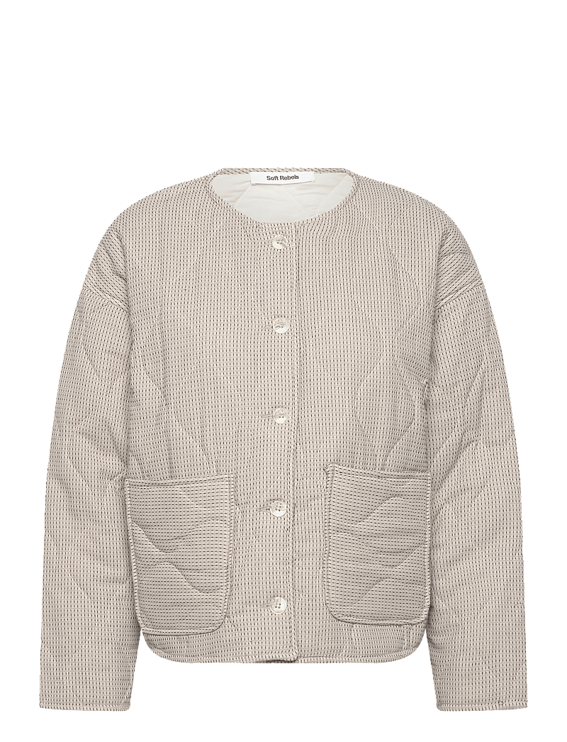 Soft Rebels - SRLyndal Jacket - vårjackor - arctic wolf - 0