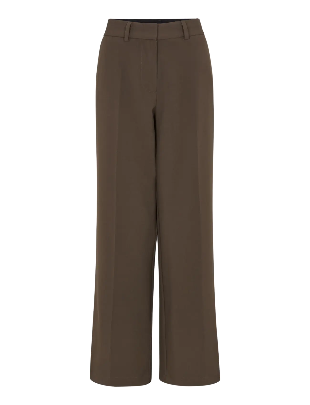 Soft Rebels - SRVilja Pant - GRS - wide leg trousers - 383 demitasse - 1