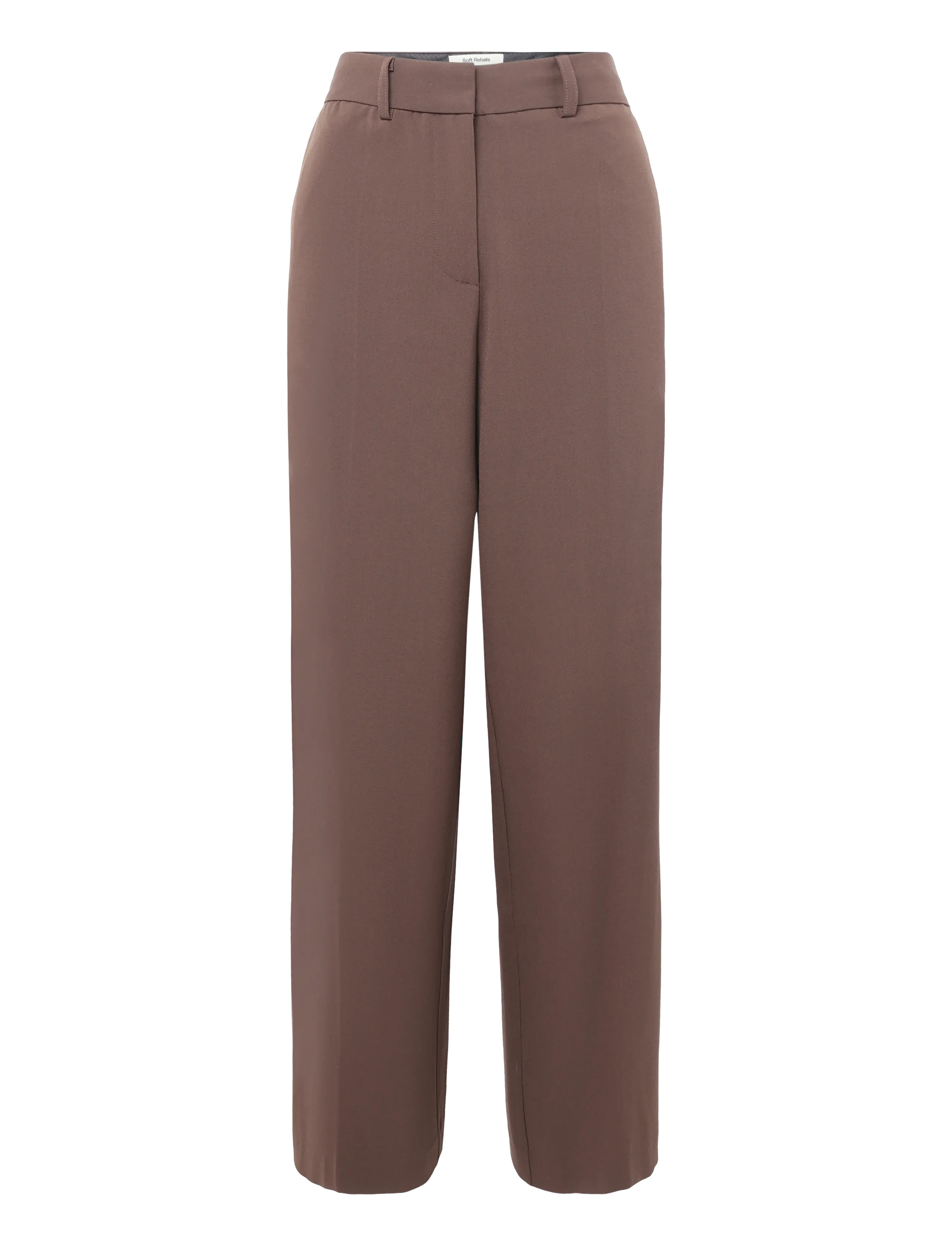 Soft Rebels - SRVilja Pant - GRS - laia säärega püksid - 383 demitasse - 1