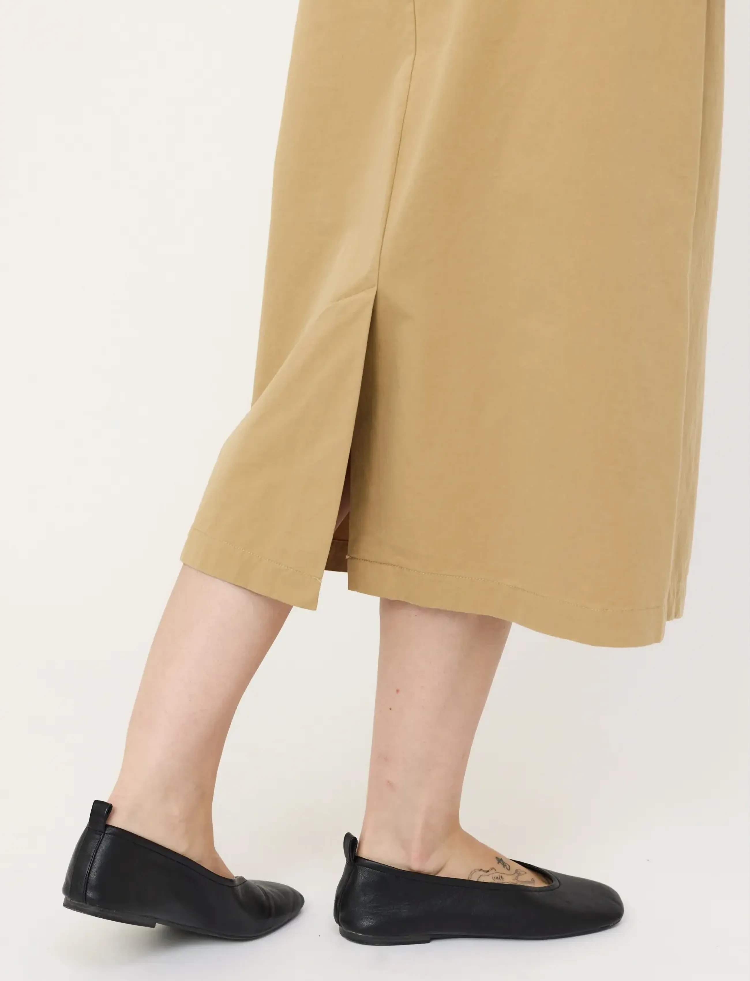 Soft Rebels - SRVesny Midi Skirt - midiskjørt - travertine - 4