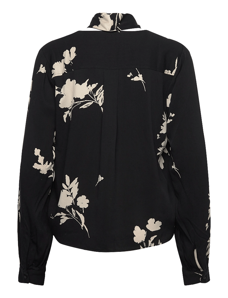 Soft Rebels - SRMelinda Blouse - long sleeved blouses - 304 silent flower print - 2