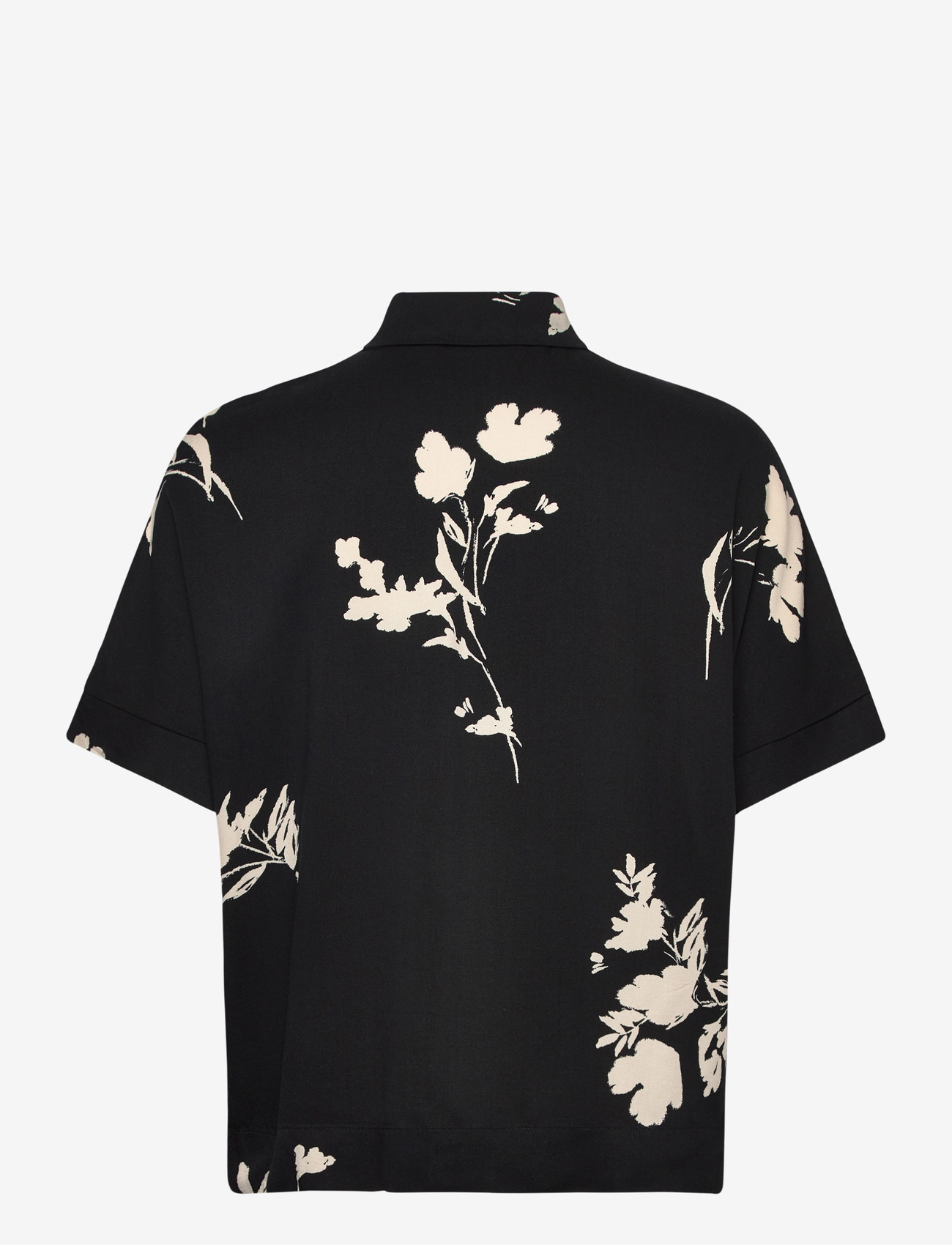 Soft Rebels - SRMelinda Freedom SS Shirt - kurzärmlige hemden - 304 silent flower print - 2