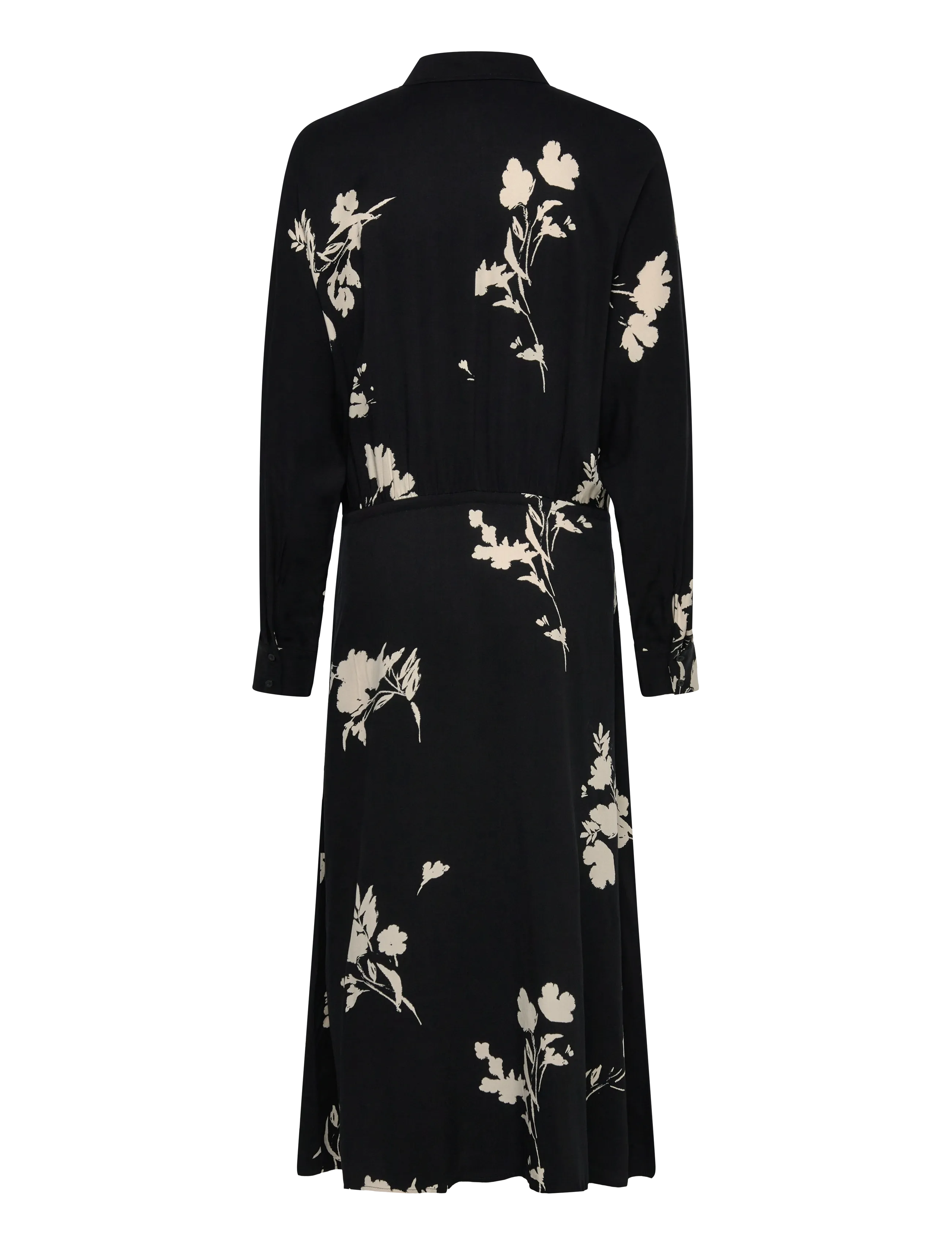 Soft Rebels - SRMelinda Midi Dress - shirt dresses - silent flower print - 2