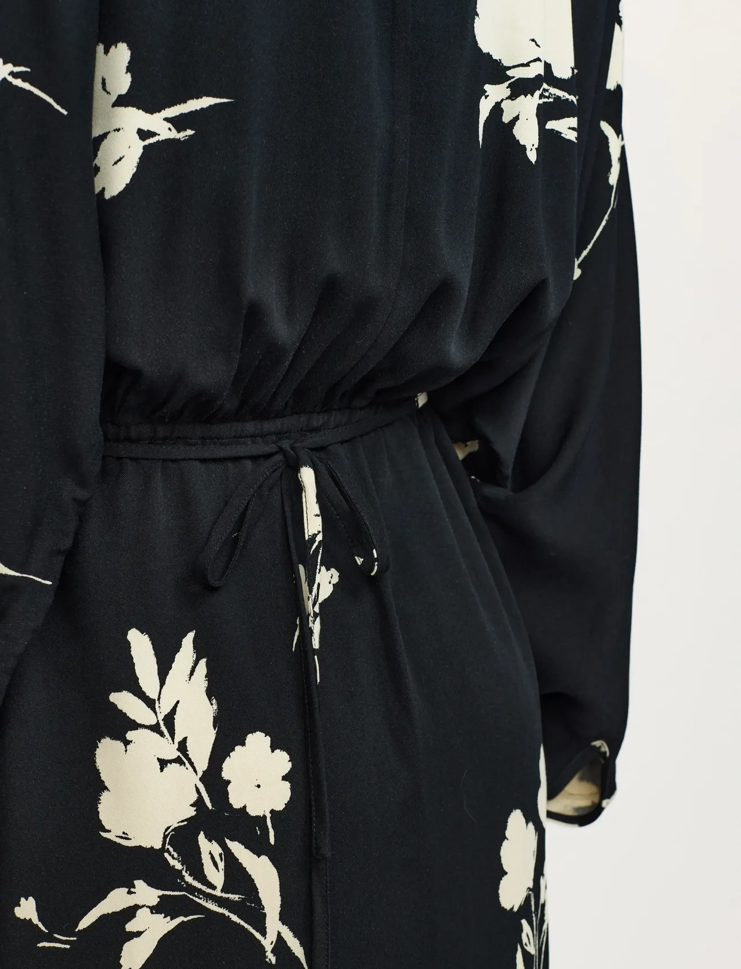 Soft Rebels - SRMelinda Midi Dress - shirt dresses - silent flower print - 4